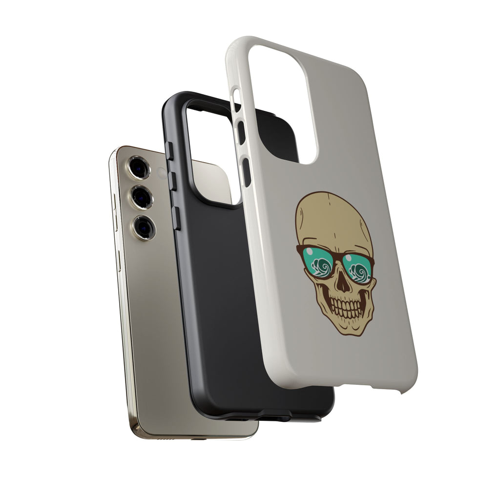 Skeleton Phone Case — Dark Aesthetic Gothic Design
