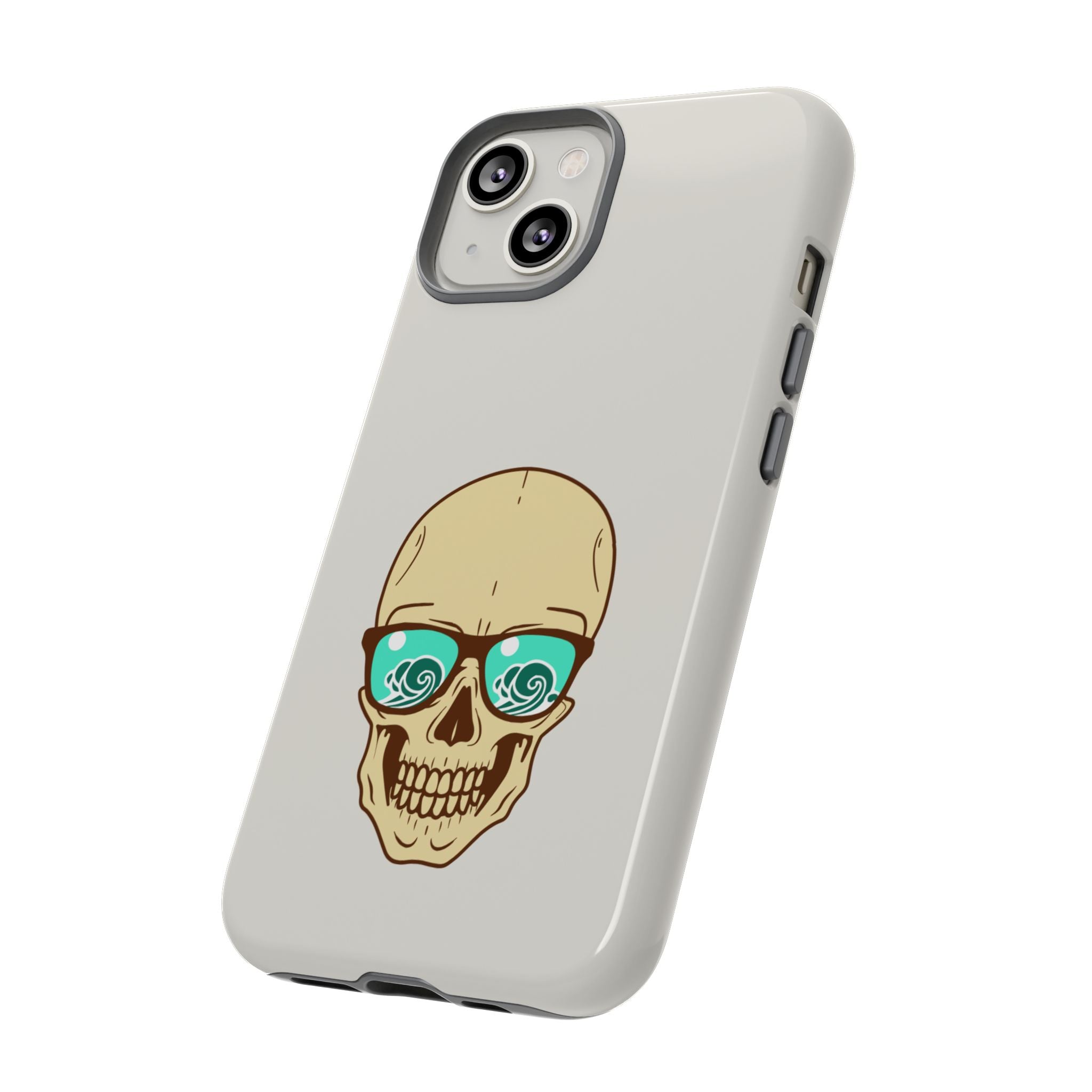 Skeleton Phone Case — Dark Aesthetic Gothic Design