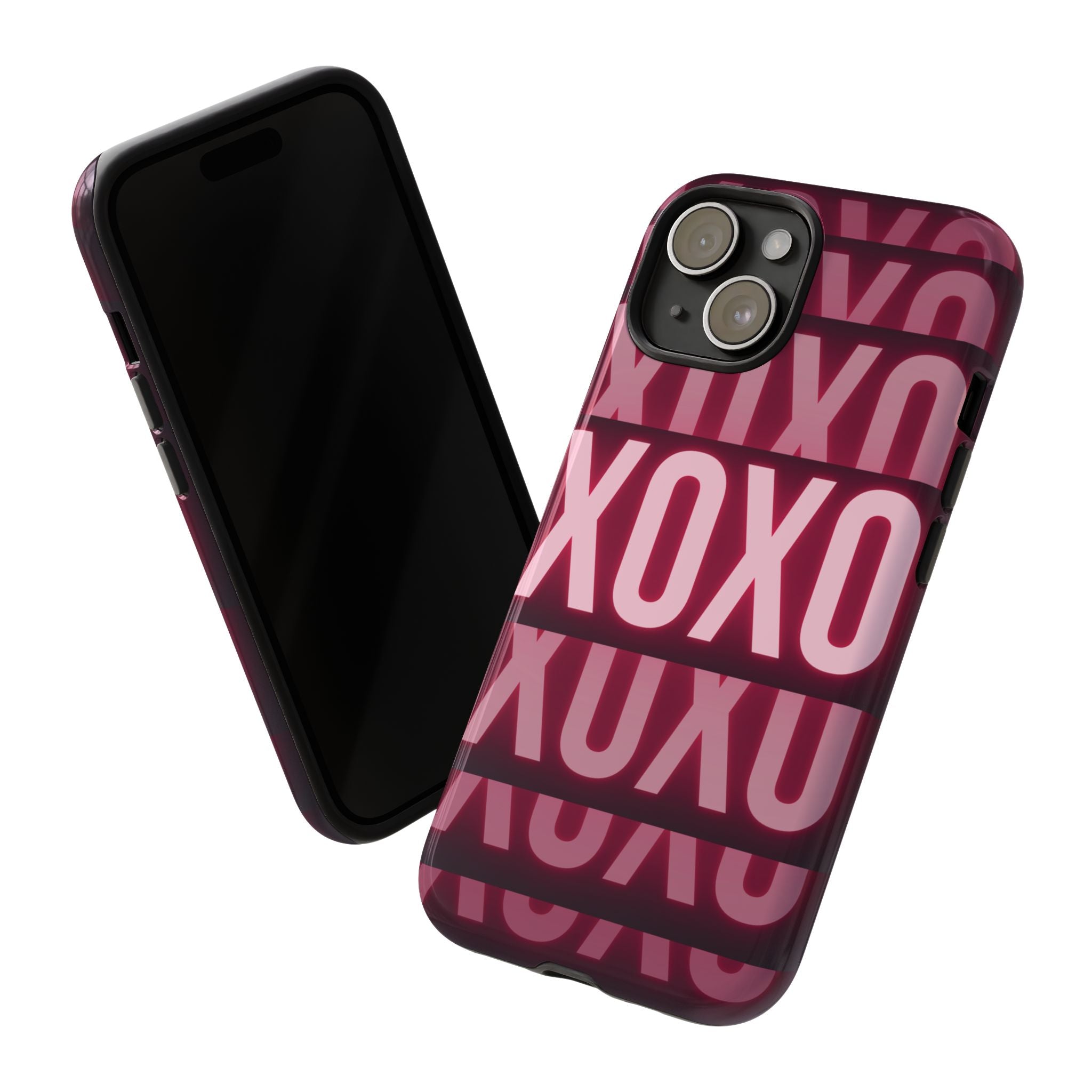 Neon Affection Phone Case — Glow Dark Aesthetic Cover