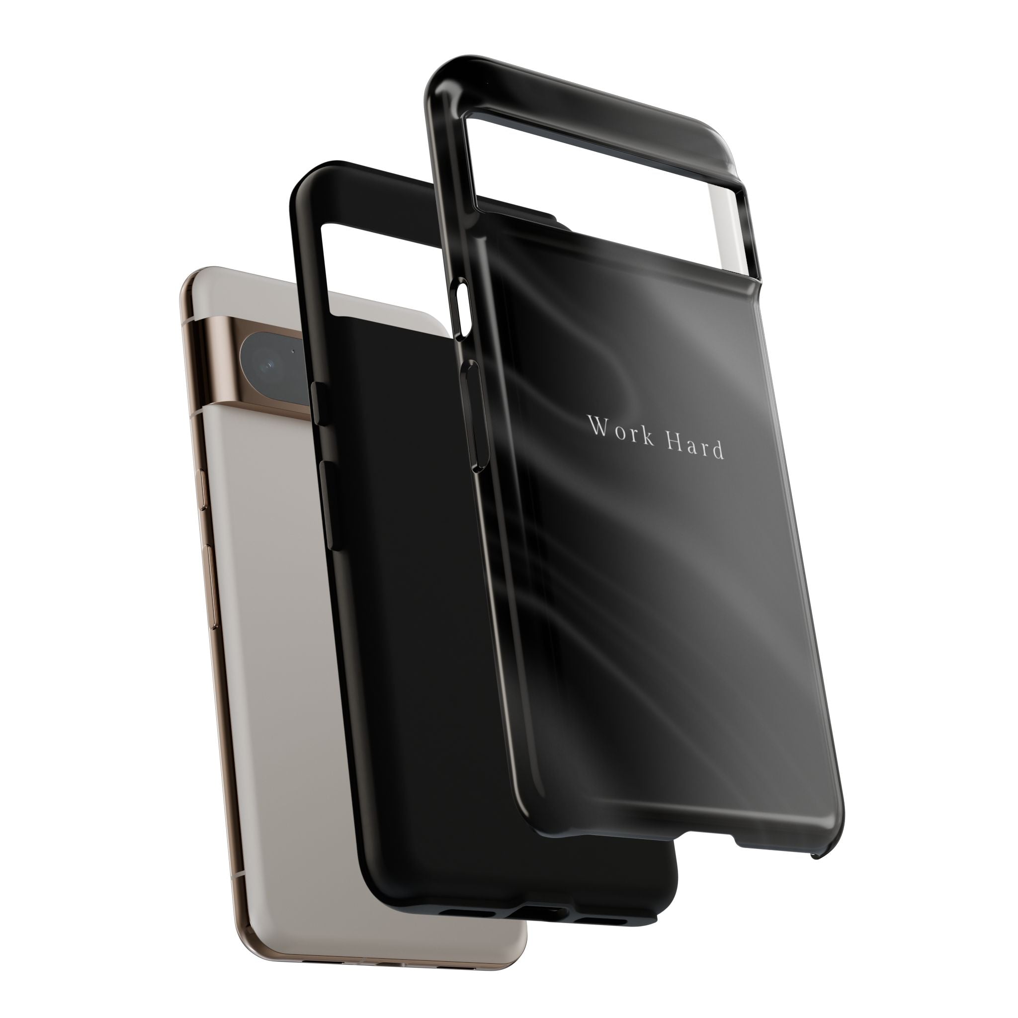 Work Hard Phone Case — Executive Hustle Aesthetic Cover