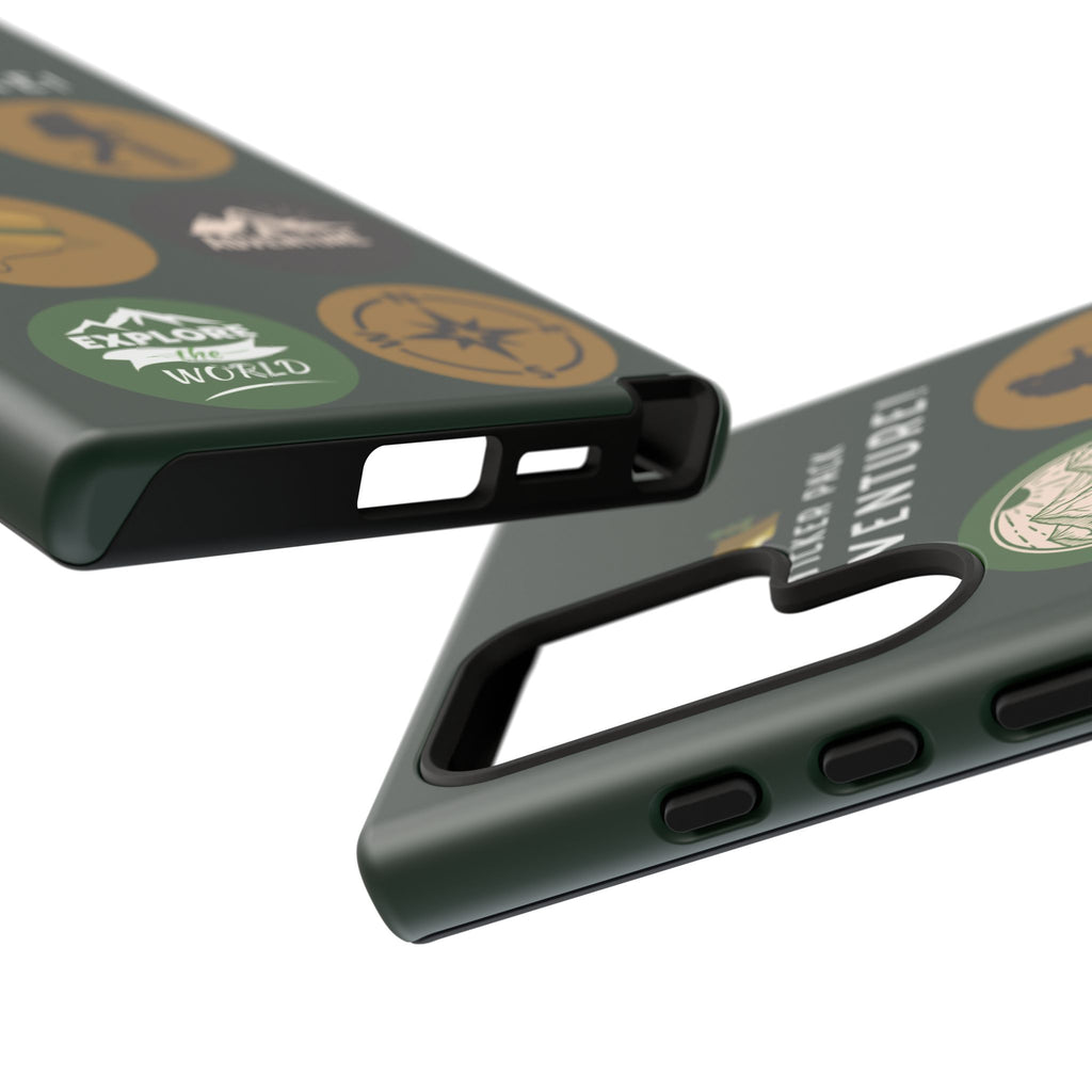 Adventure Hiking Phone Case — Outdoor Sticker Design