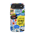 Optimist's Collage Phone Case — Colorful Positive Aesthetic