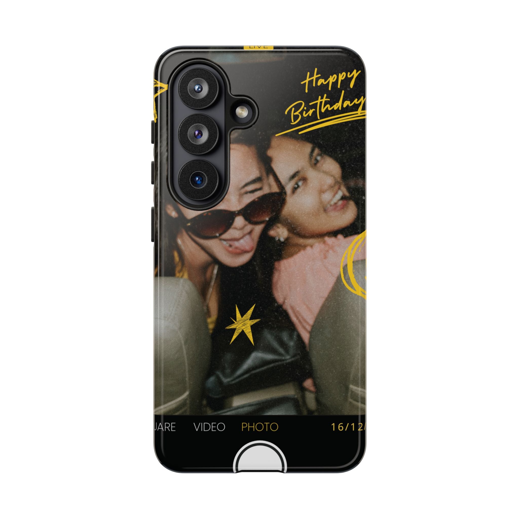 Happy Birthday Custom Photo Case