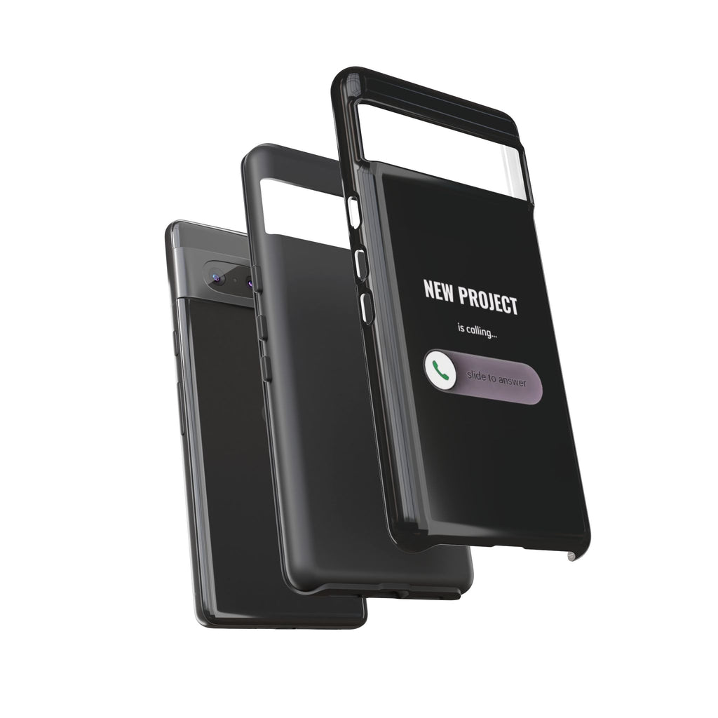 New Project Is Calling Phone Case — Entrepreneur Dark Bold