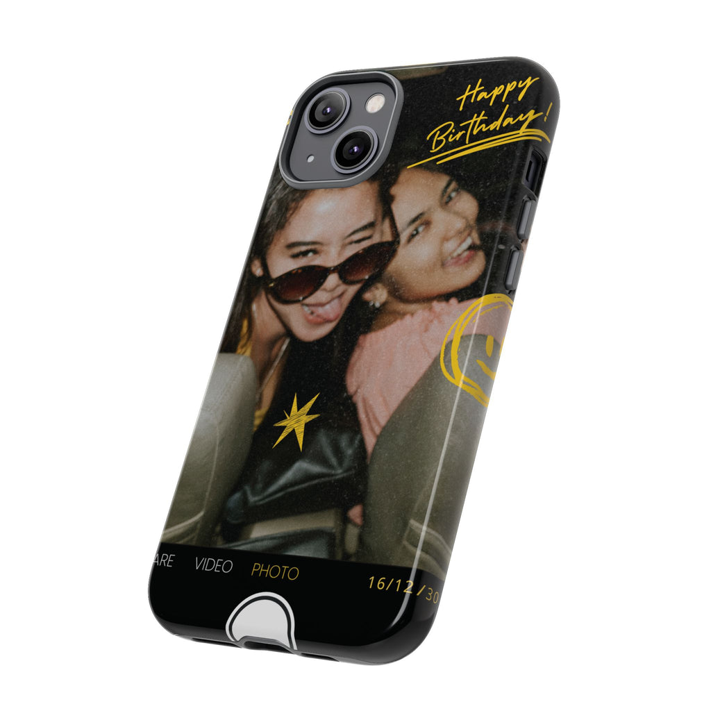 Happy Birthday Custom Photo Case
