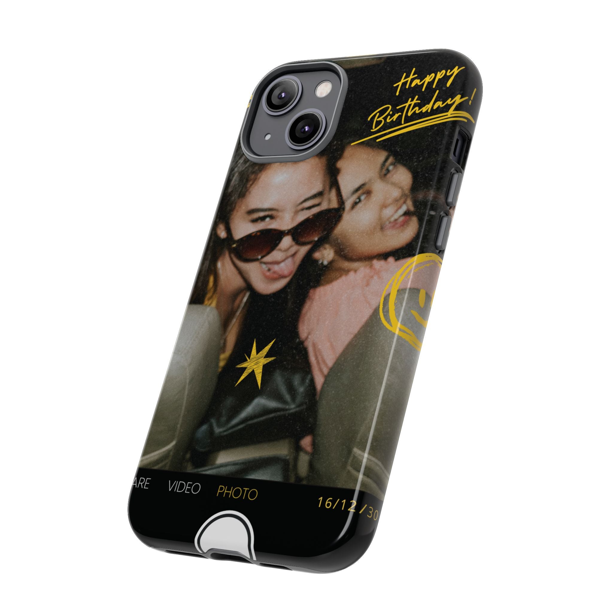 Happy Birthday Custom Photo Case