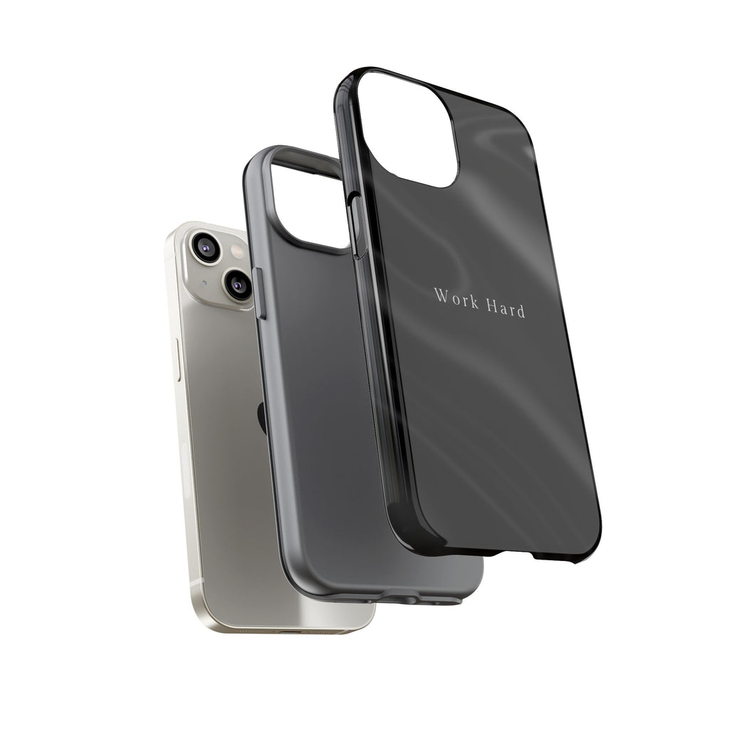 Work Hard Phone Case — Executive Hustle Aesthetic Cover