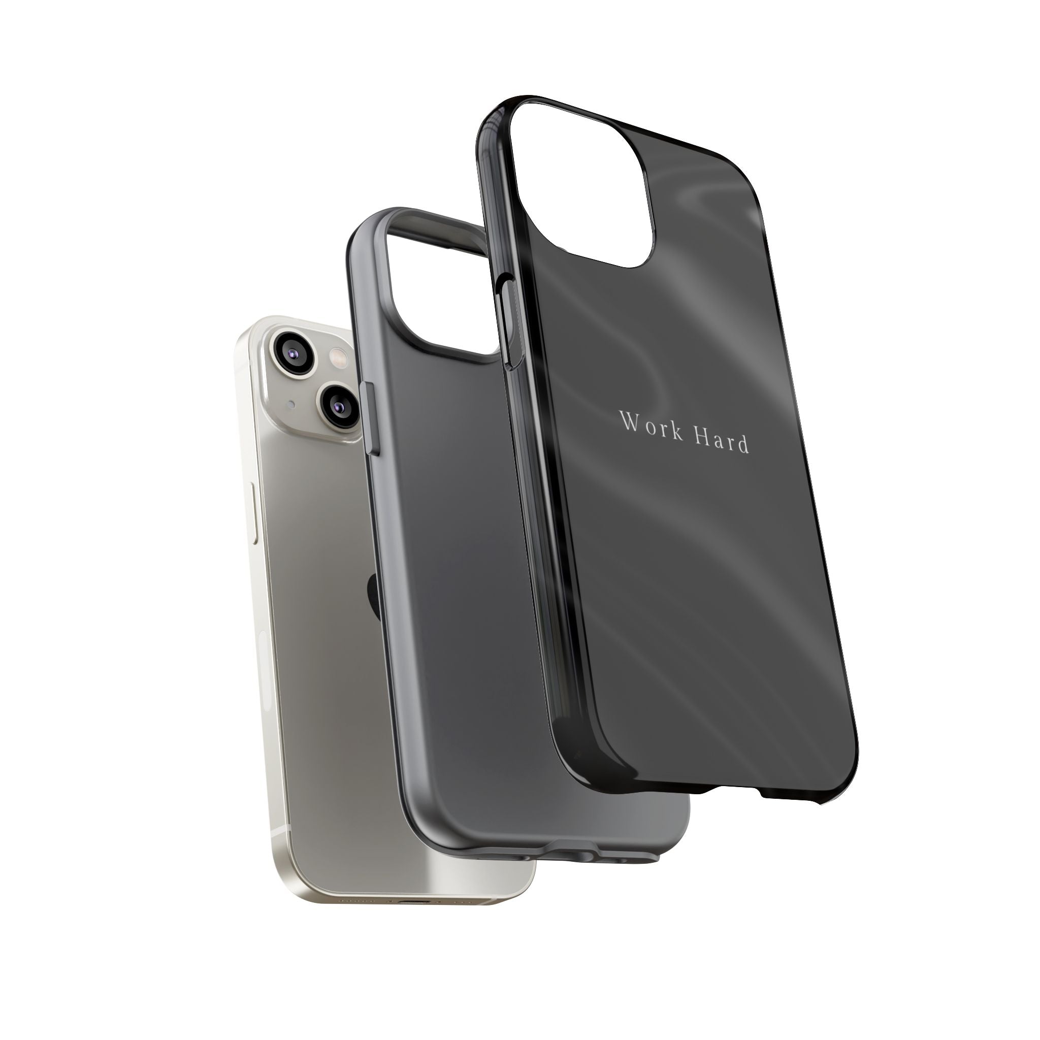 Work Hard Phone Case — Executive Hustle Aesthetic Cover