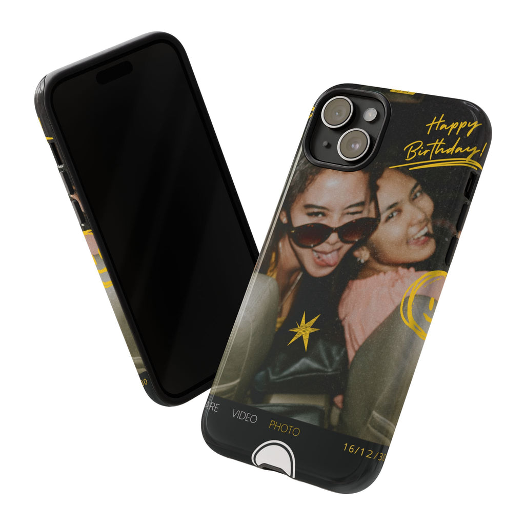 Happy Birthday Custom Photo Case