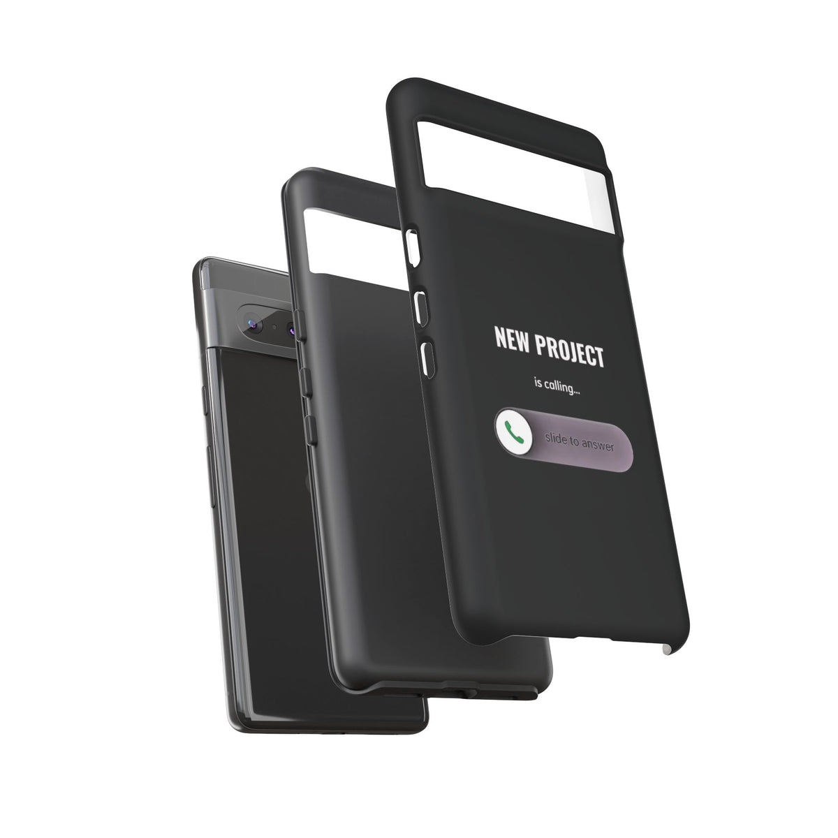 New Project Is Calling Phone Case — Entrepreneur Dark Bold