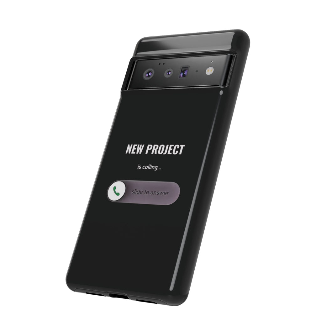 New Project Is Calling Phone Case — Entrepreneur Dark Bold