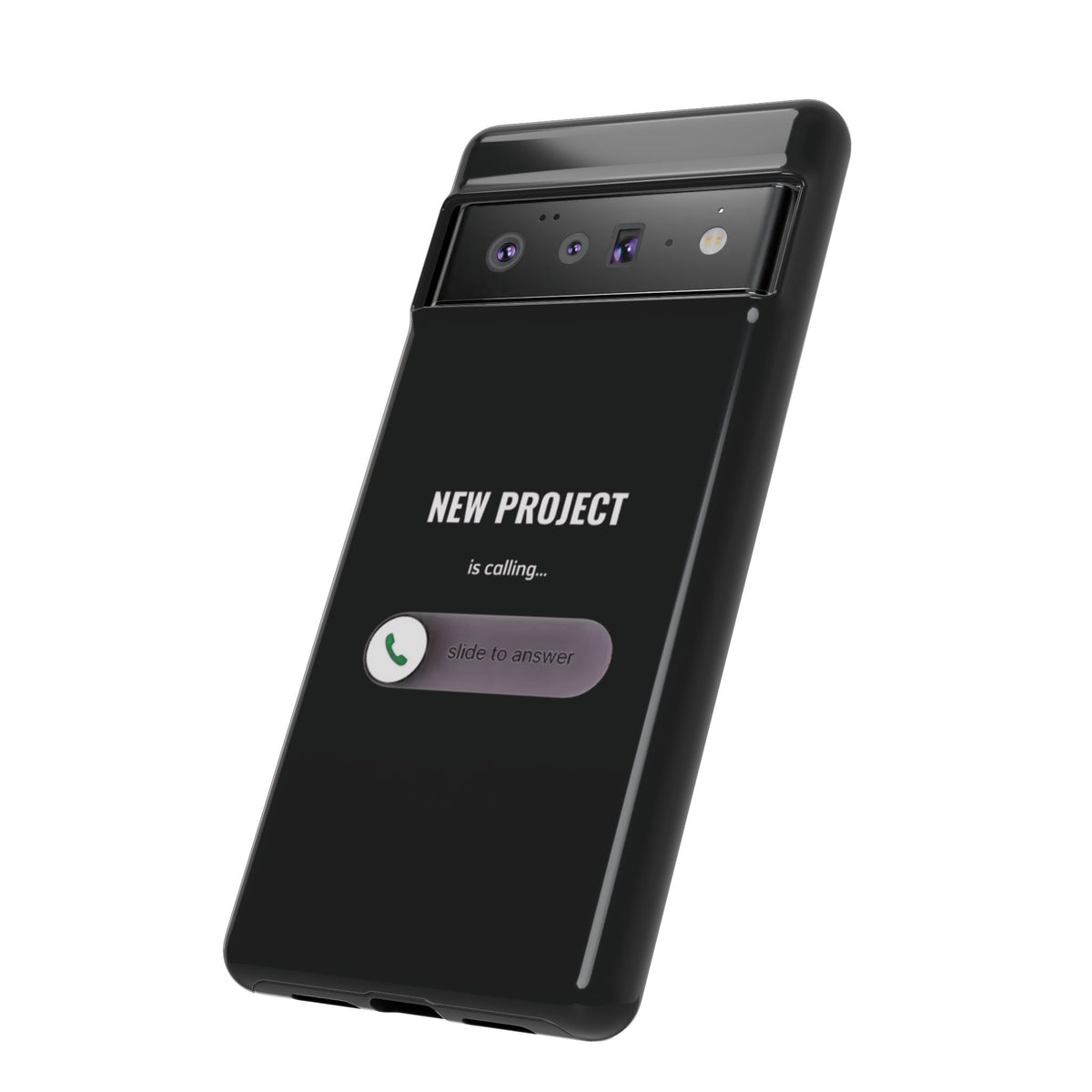 New Project Is Calling Phone Case — Entrepreneur Dark Bold