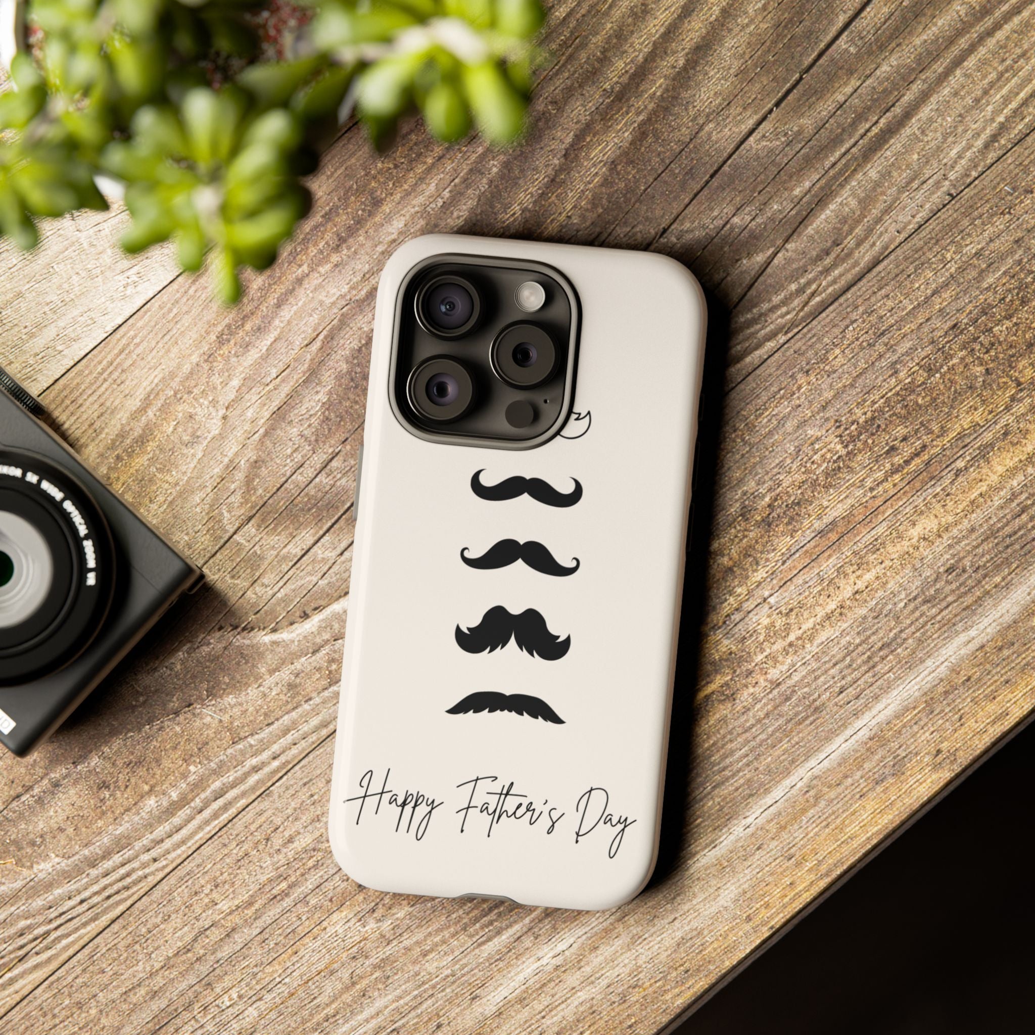 Father's Day Moustache Case