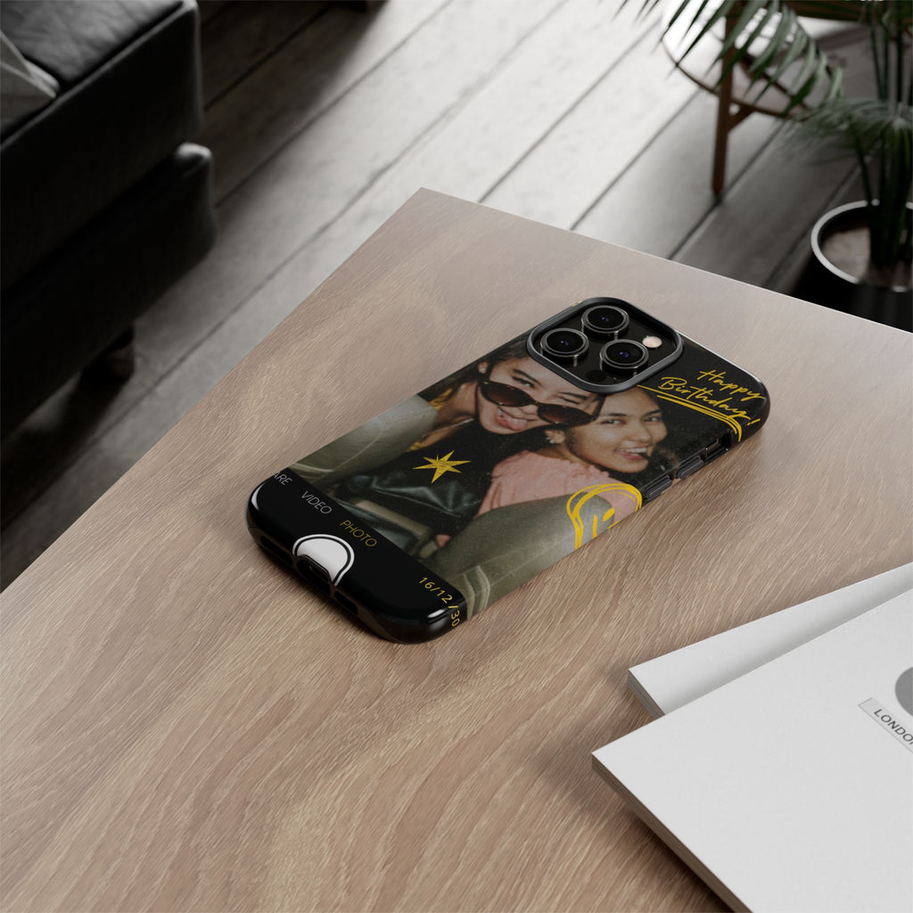 Happy Birthday Custom Photo Case