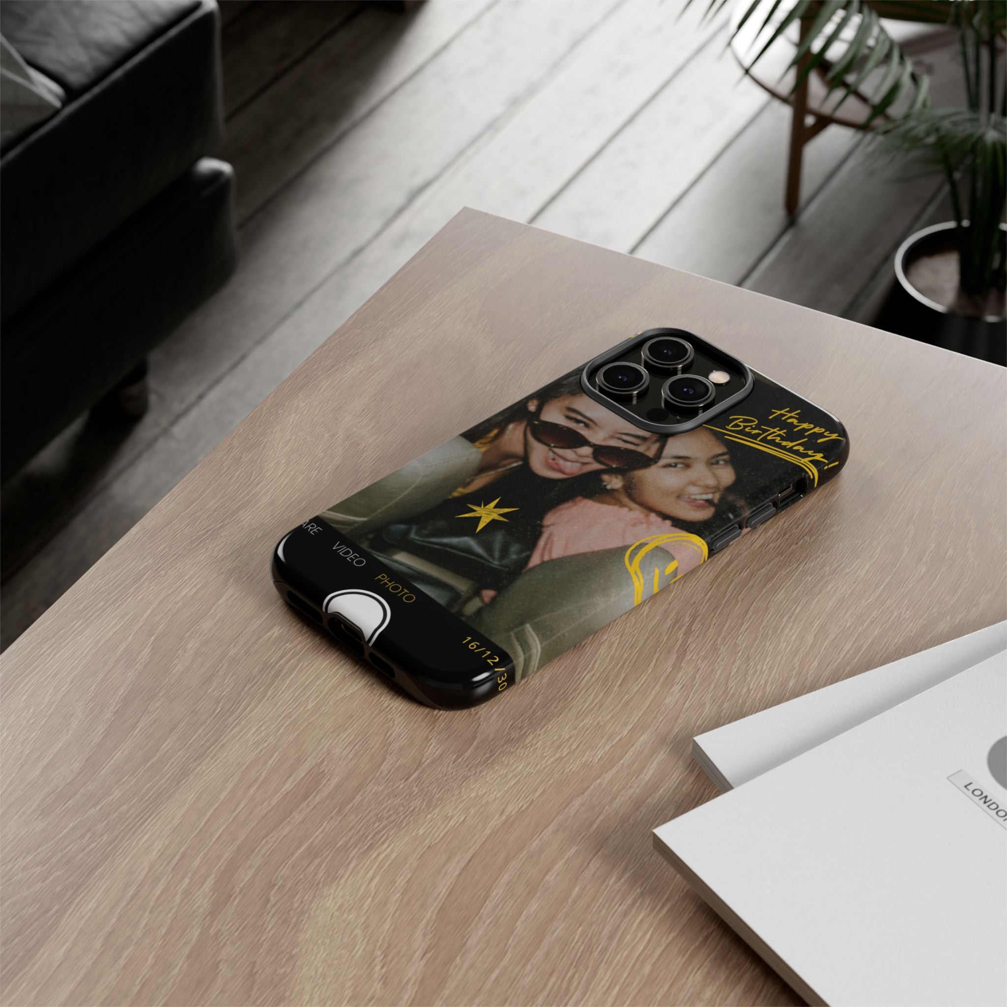 Happy Birthday Custom Photo Case