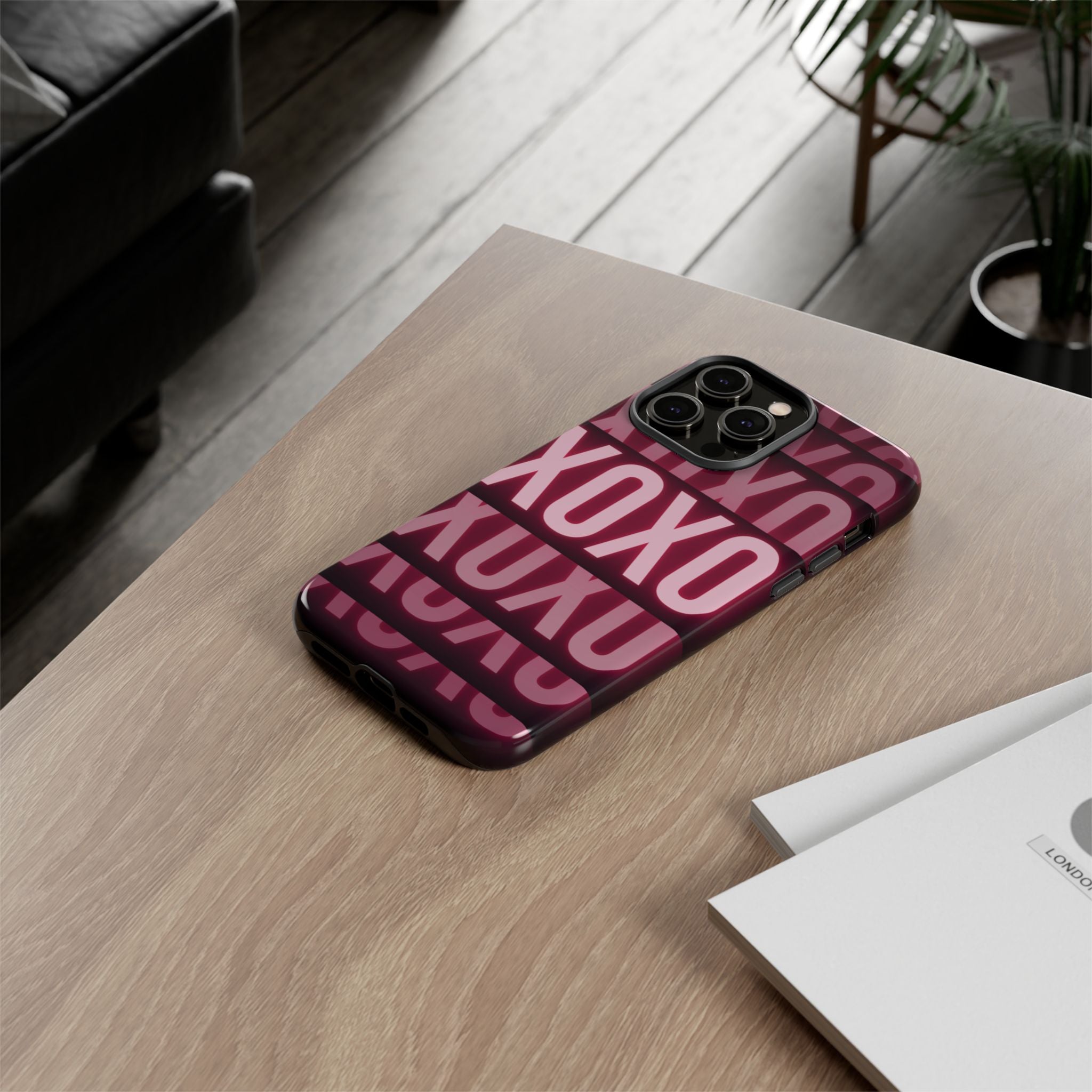 Neon Affection Phone Case — Glow Dark Aesthetic Cover