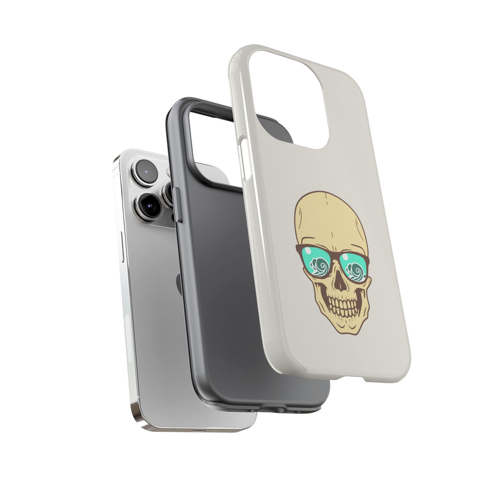 Skeleton Phone Case — Dark Aesthetic Gothic Design