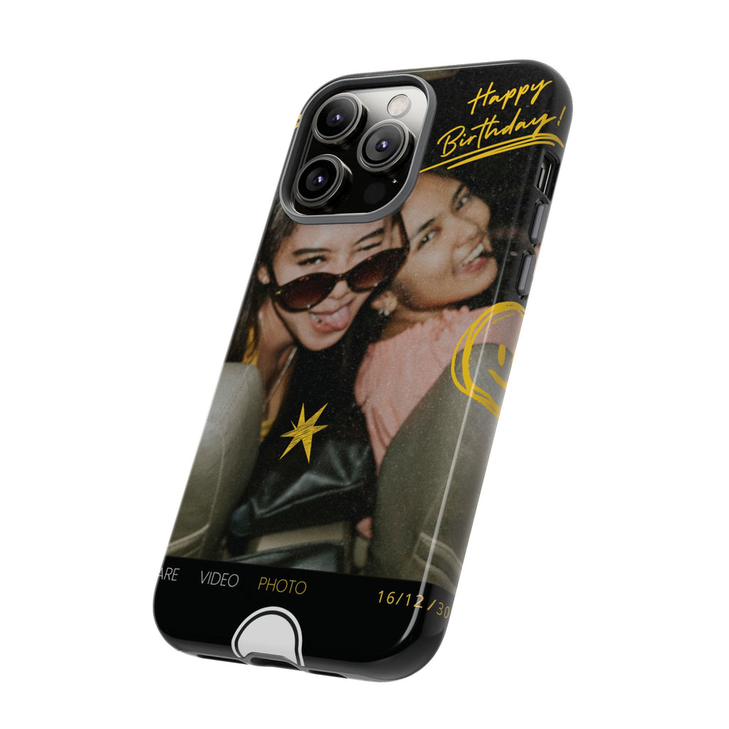 Happy Birthday Custom Photo Case