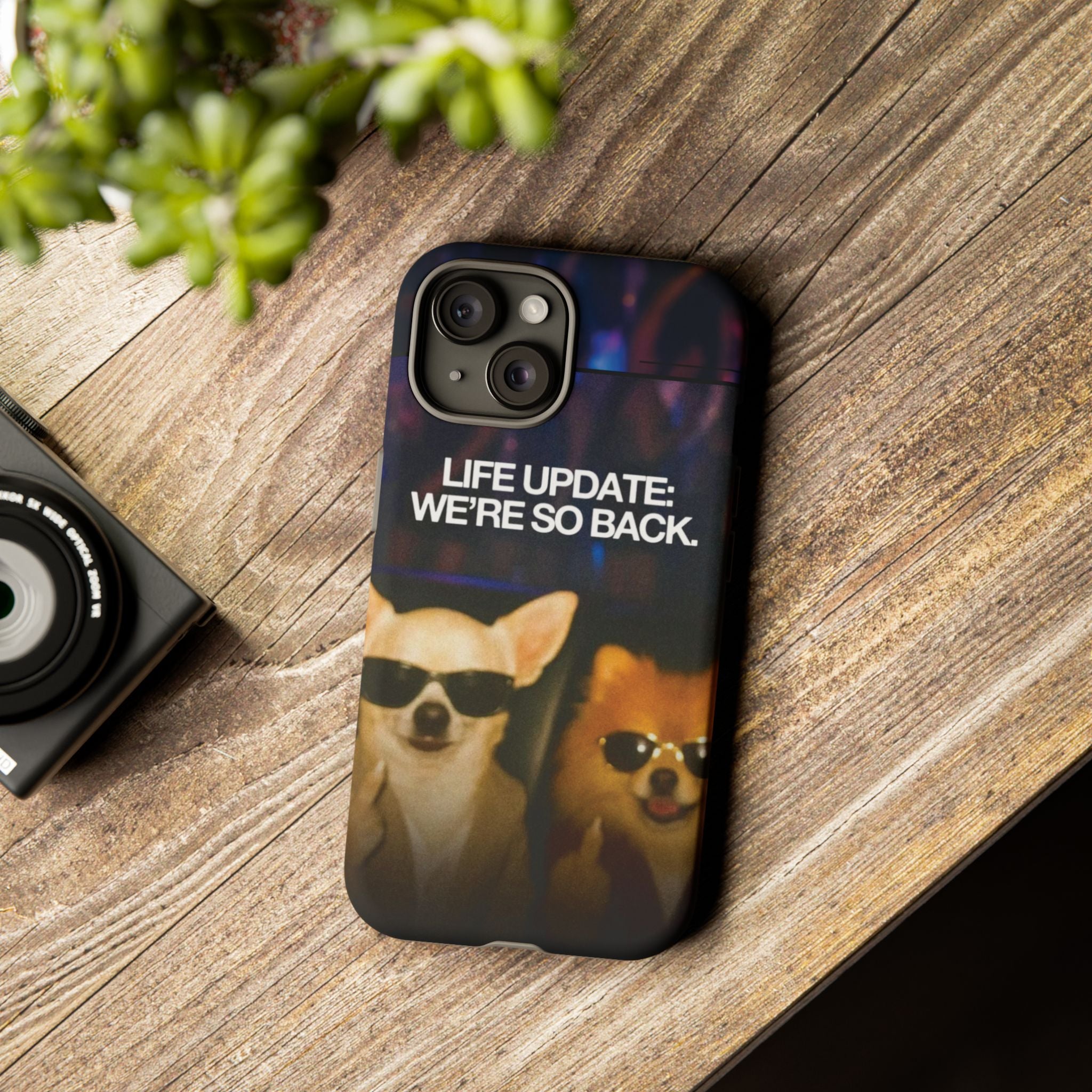 Life Update We're So Back Phone Cas