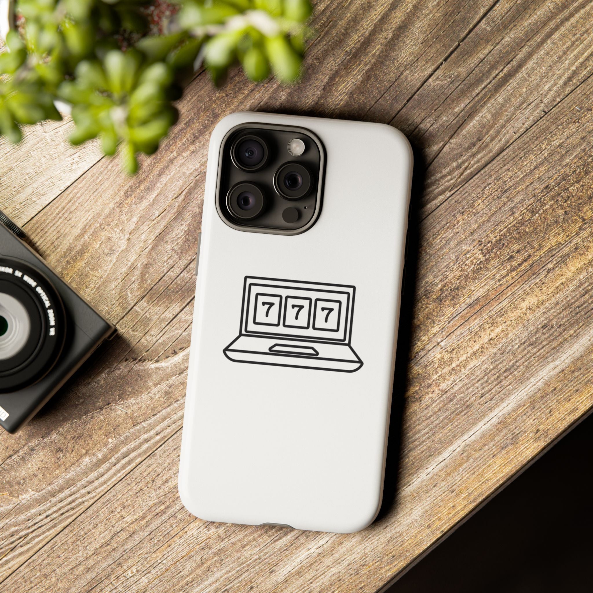 Jackpot Phone Case — Lucky Casino Aesthetic Cover