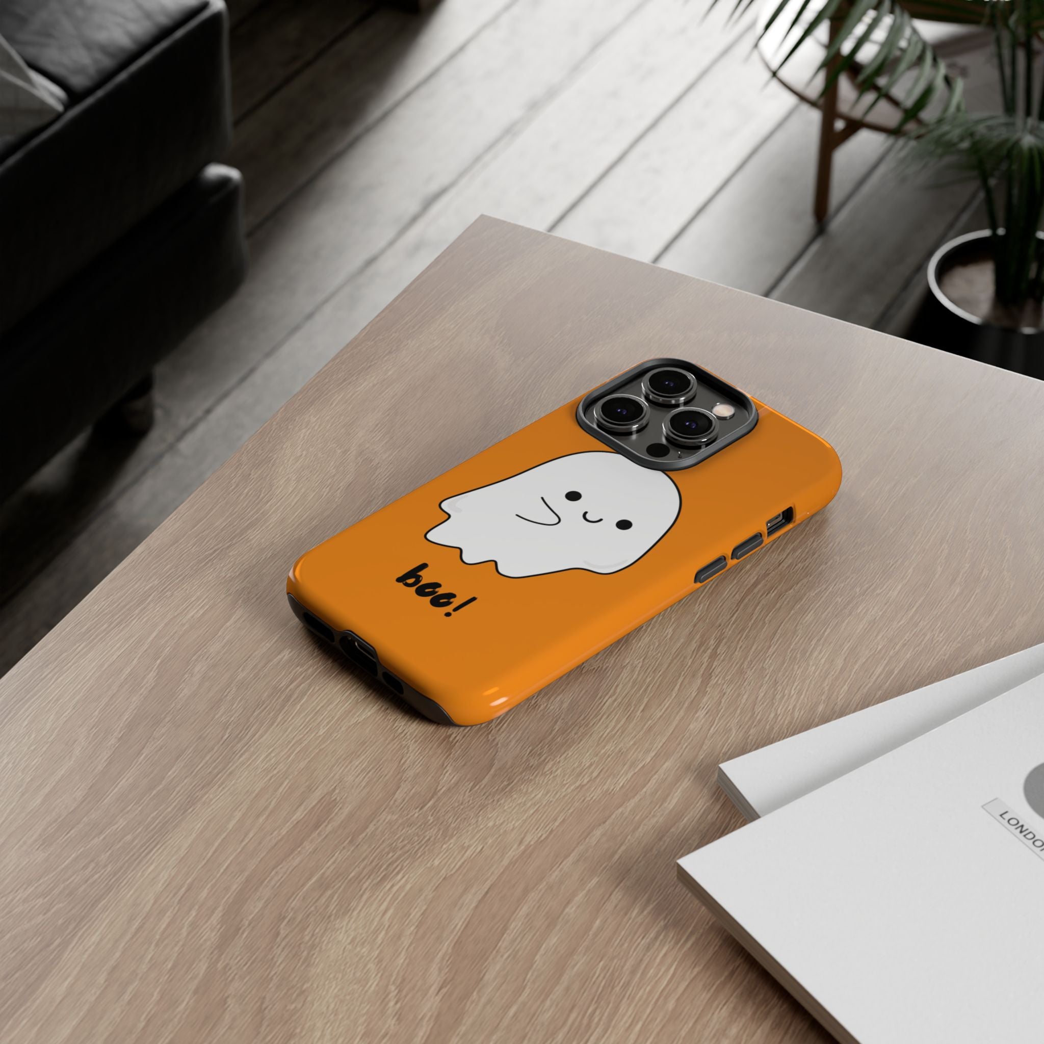 Friendly Fright Phone Case — Halloween Cute Ghost Design