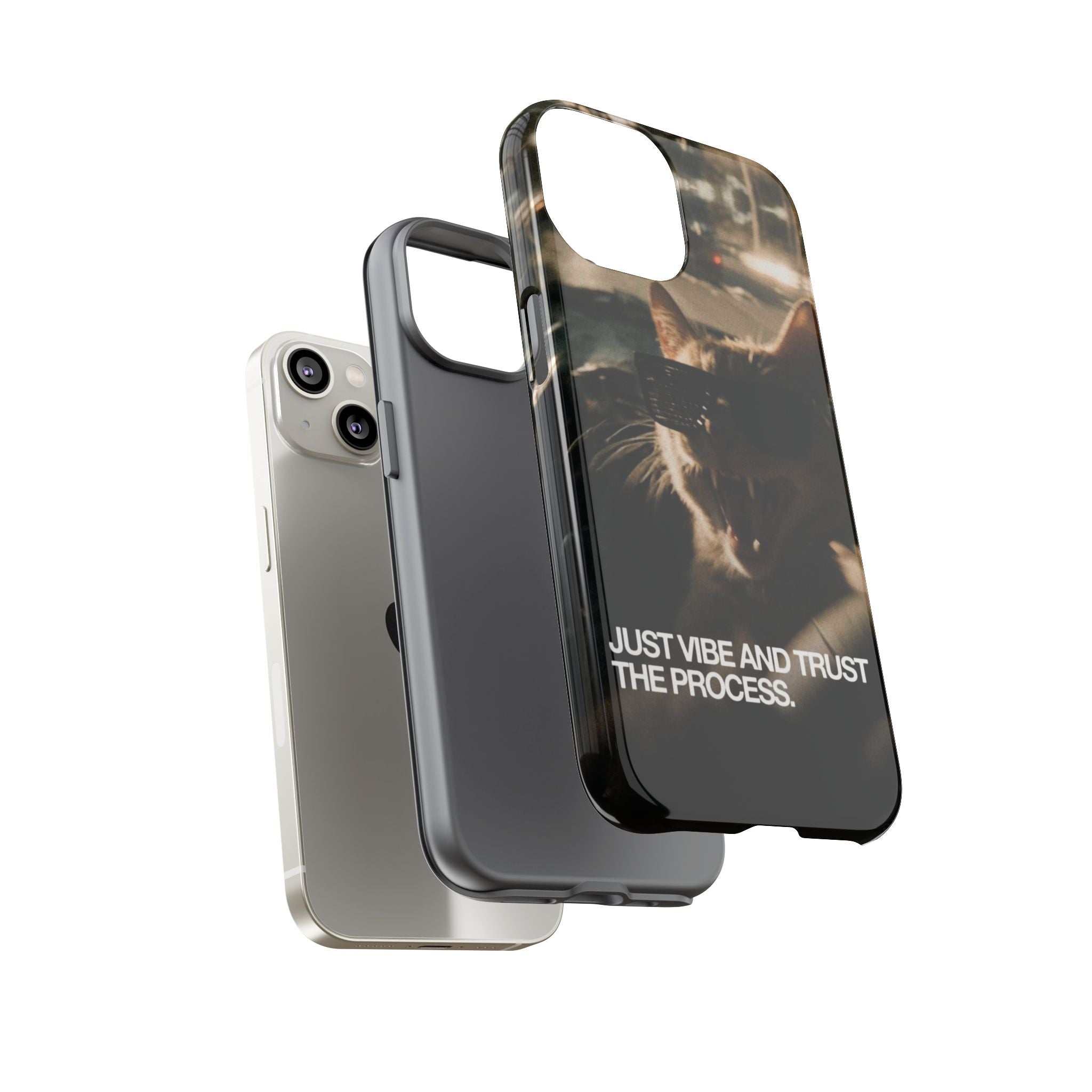 Just Vibe and Trust the Process Phone Case