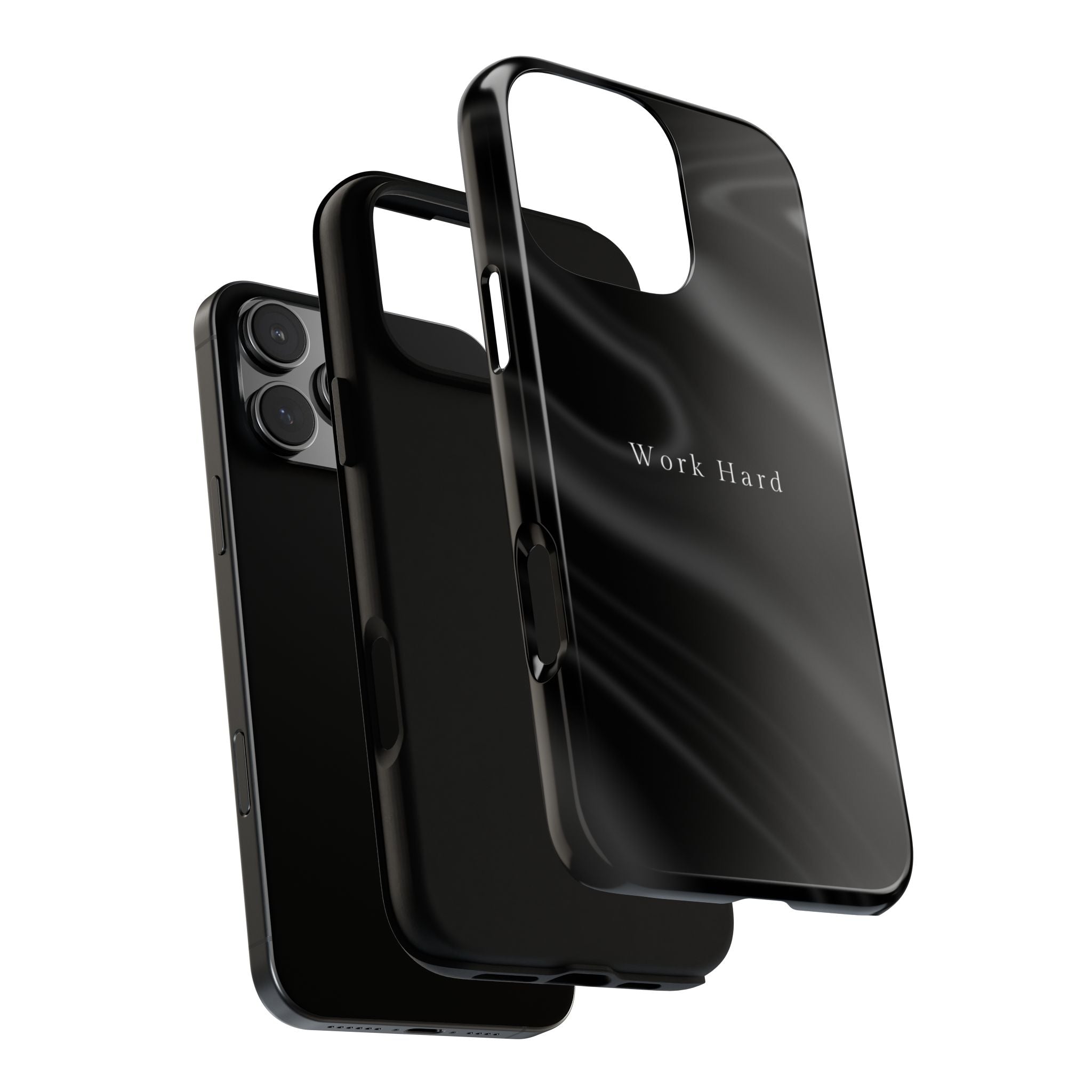 Work Hard Phone Case — Executive Hustle Aesthetic Cover