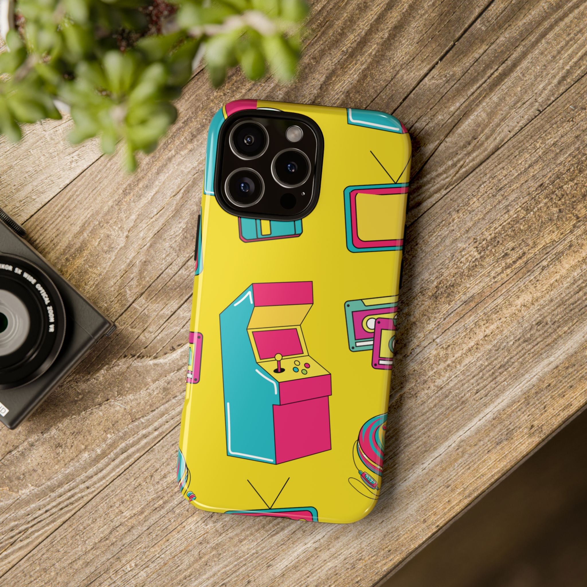 Retro Rewind Phone Case — 80s Nostalgic Gaming Design