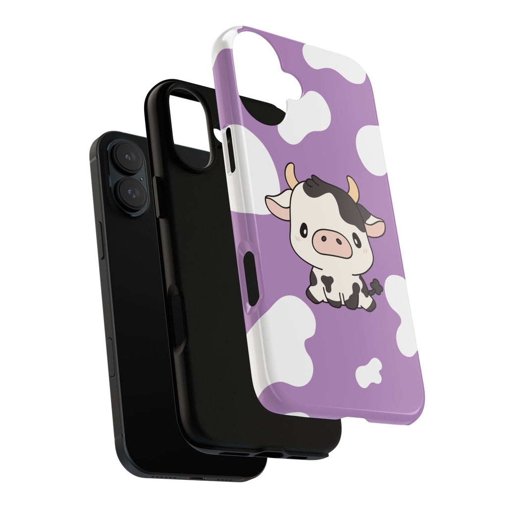 Lavender Moo-d Aesthetic Phone Case — Pastel Purple Design