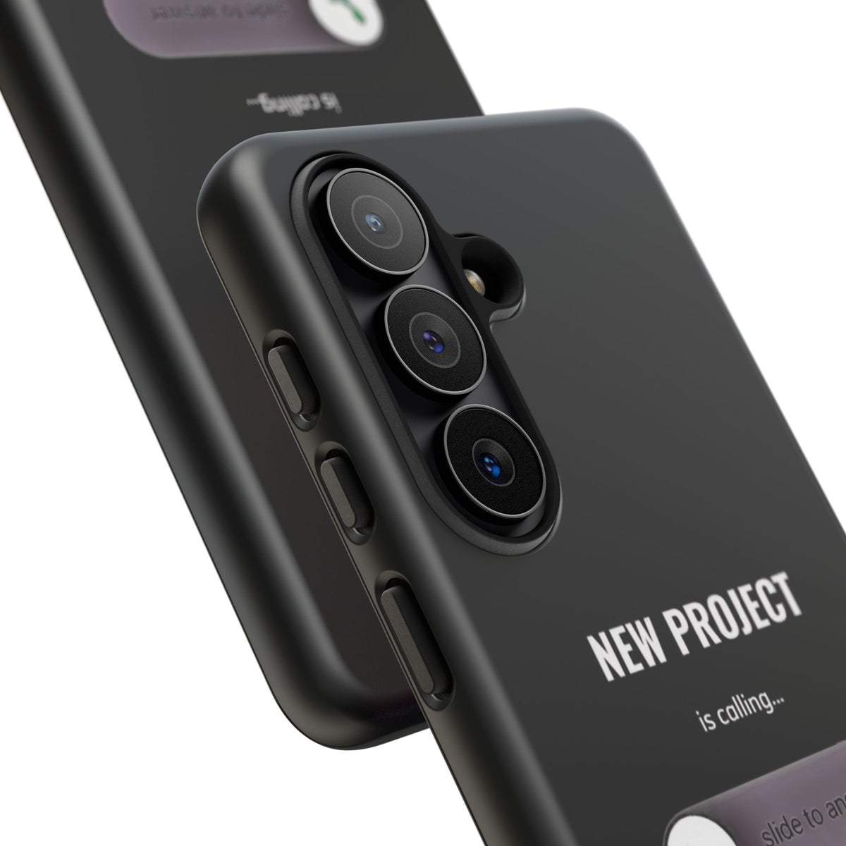 New Project Is Calling Phone Case — Entrepreneur Dark Bold