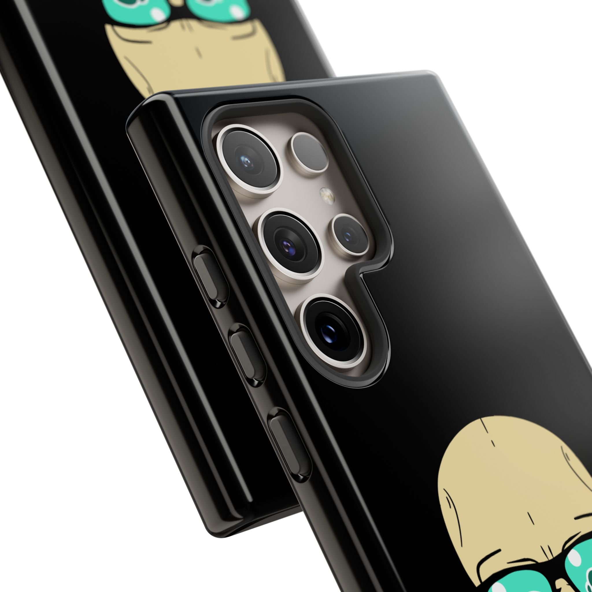 Midnight Voyager Phone Case — Dark Space Travel Design