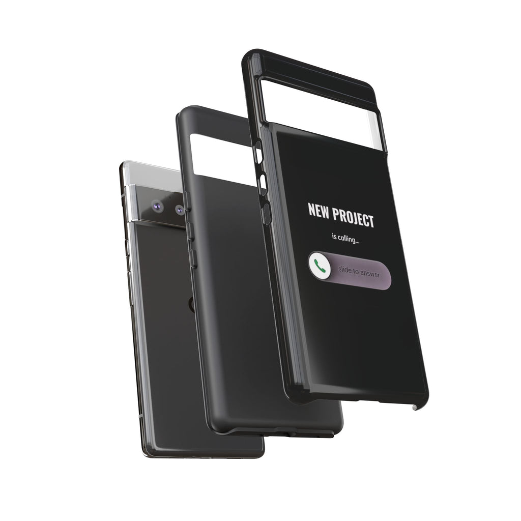 New Project Is Calling Phone Case — Entrepreneur Dark Bold