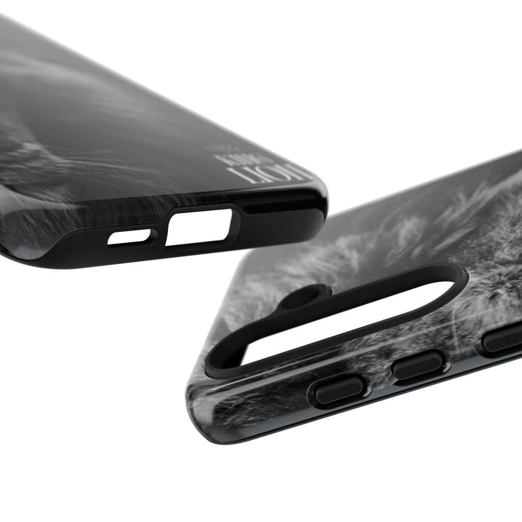 King Lion Phone Case — Majestic Wildlife Aesthetic Cover