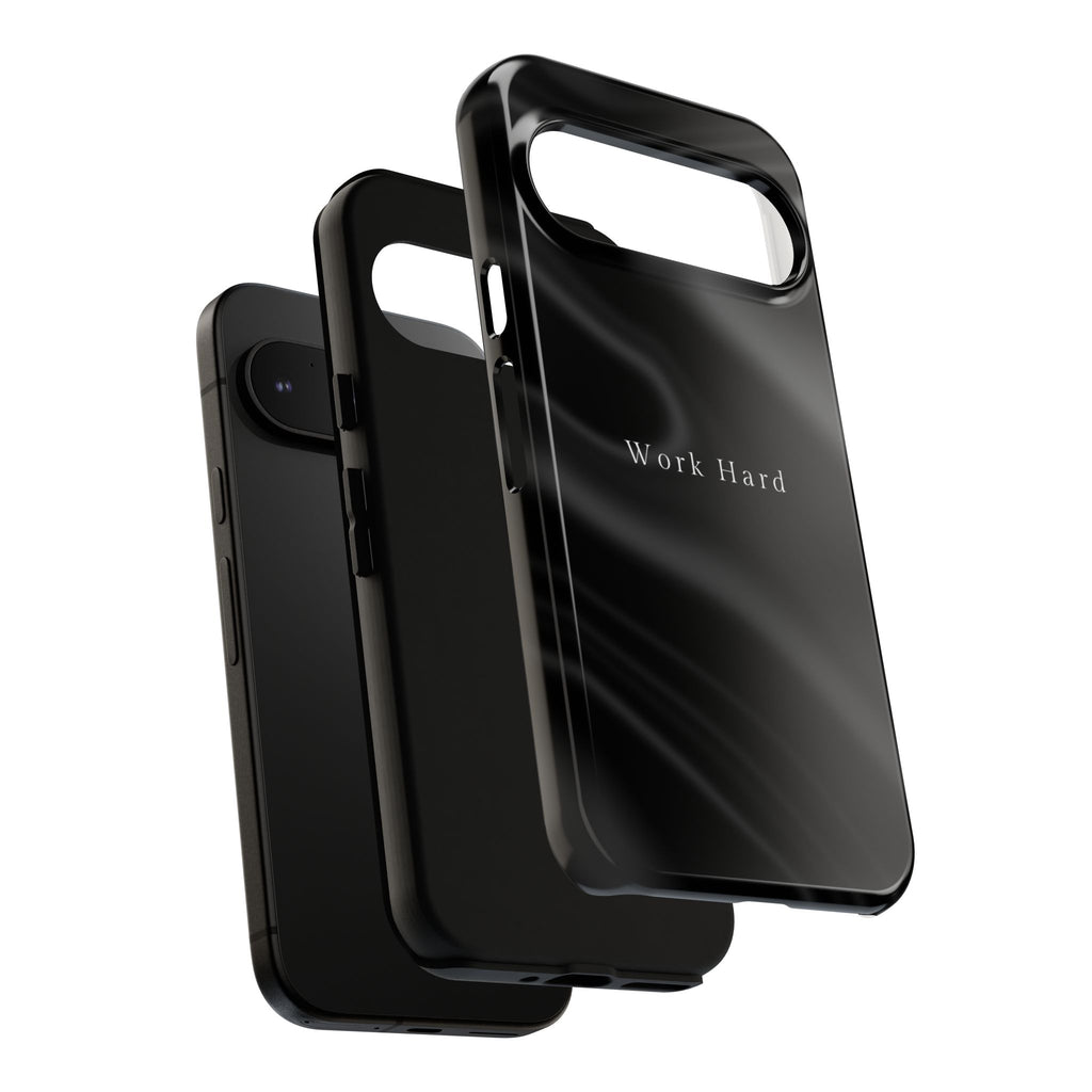 Work Hard Phone Case — Executive Hustle Aesthetic Cover