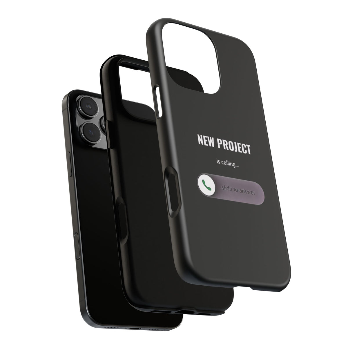 New Project Is Calling Phone Case — Entrepreneur Dark Bold