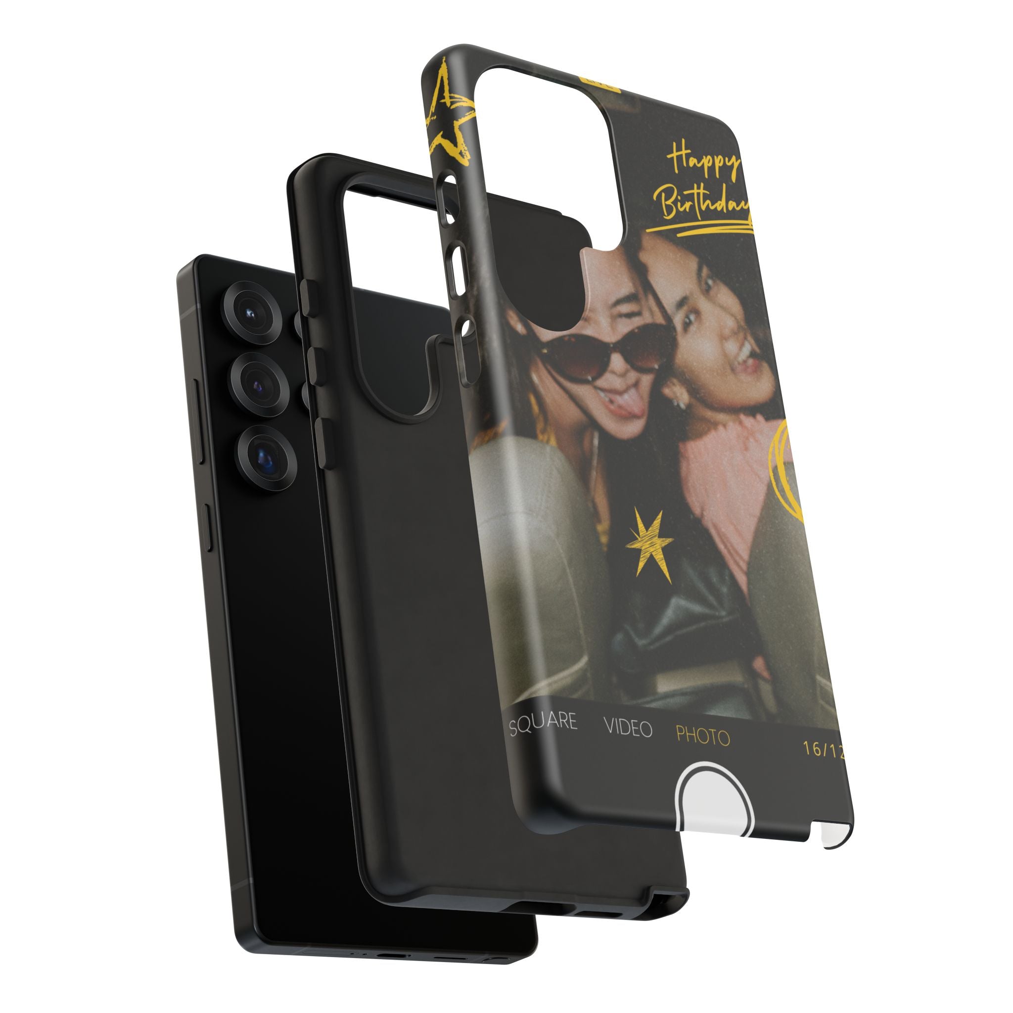 Happy Birthday Custom Photo Case