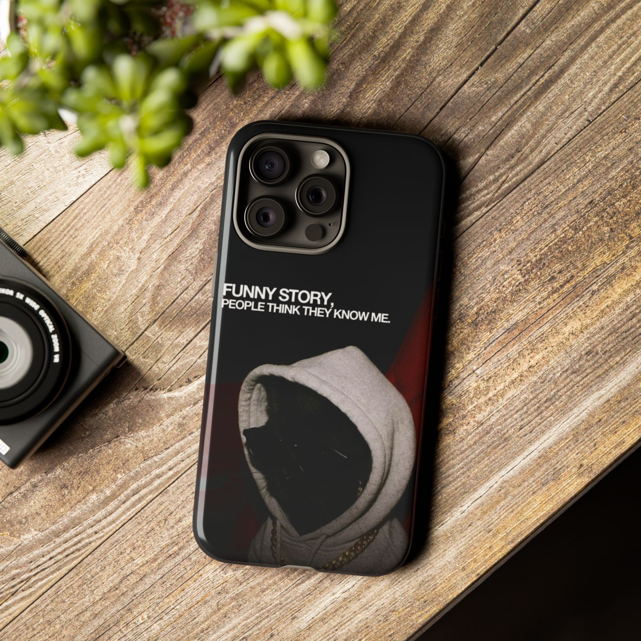 People Think They Know Me Phone Case
