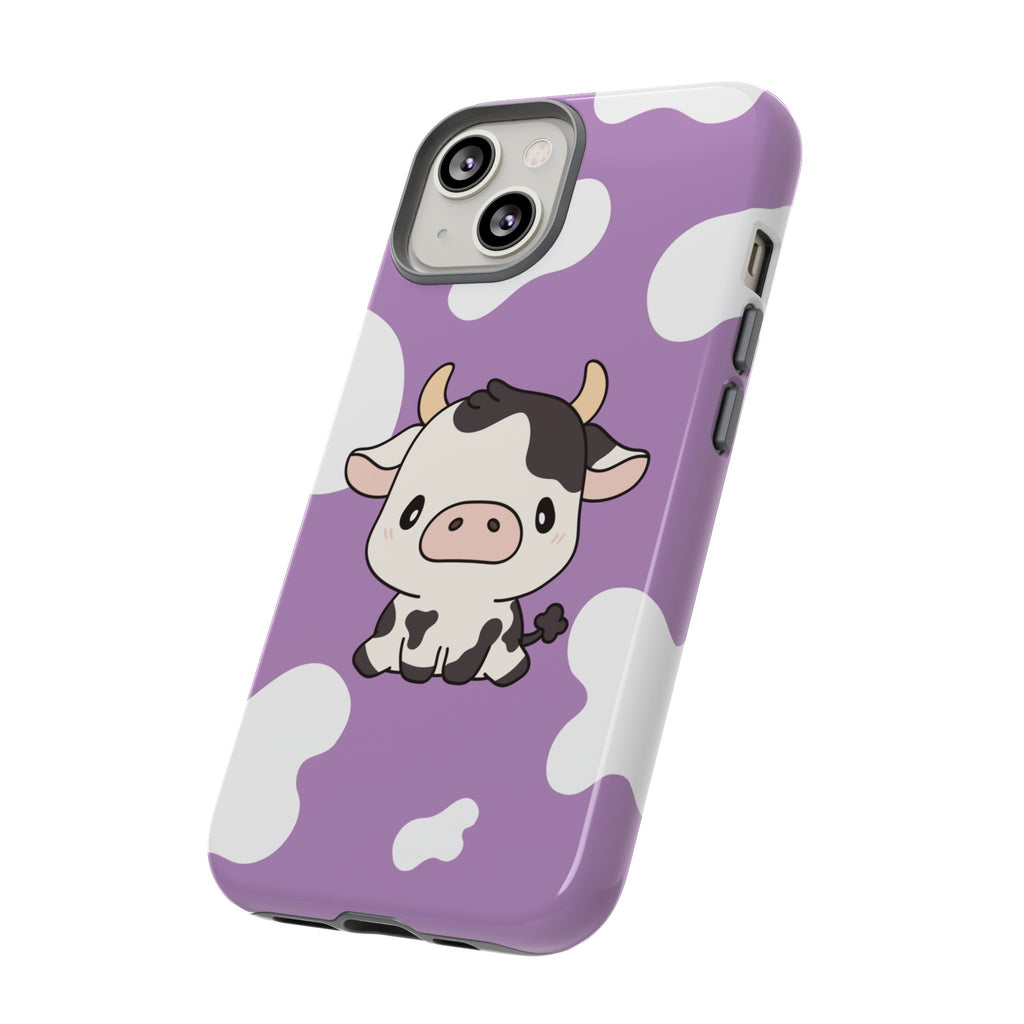 Lavender Moo-d Aesthetic Phone Case — Pastel Purple Design