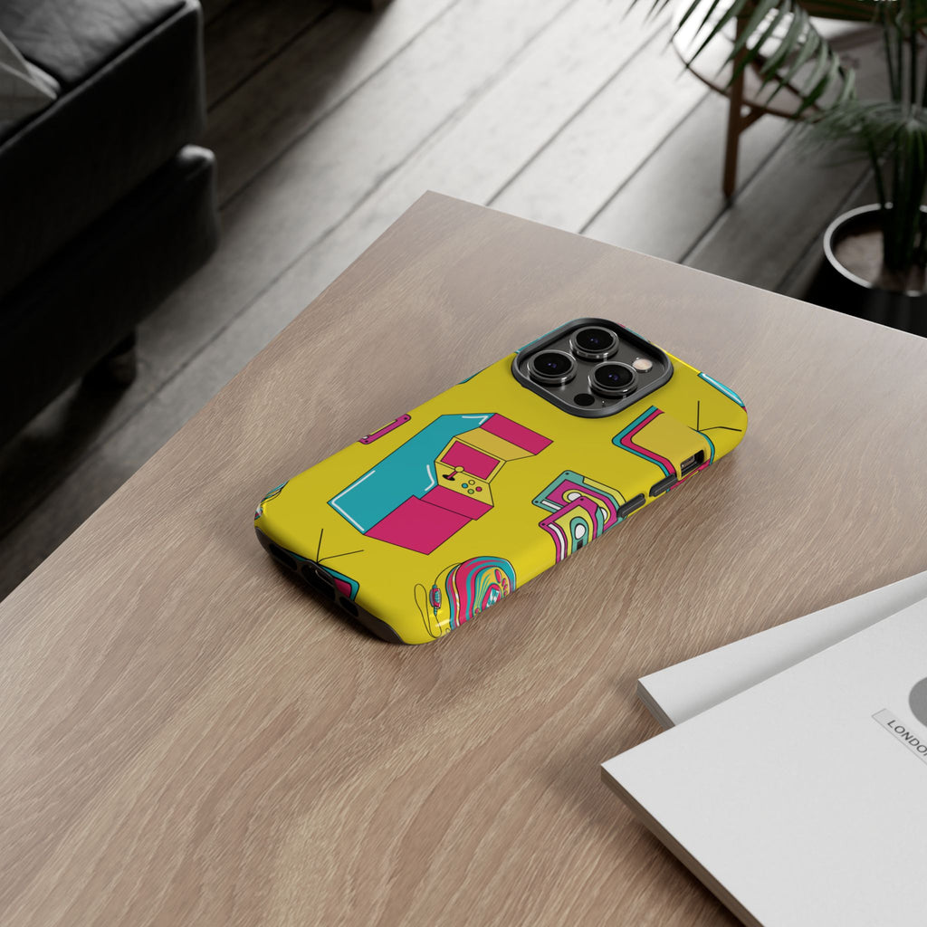Retro Rewind Phone Case — 80s Nostalgic Gaming Design