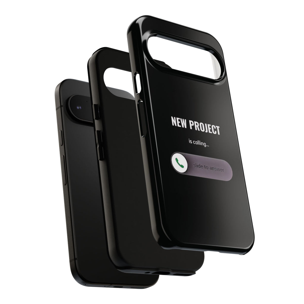 New Project Is Calling Phone Case — Entrepreneur Dark Bold