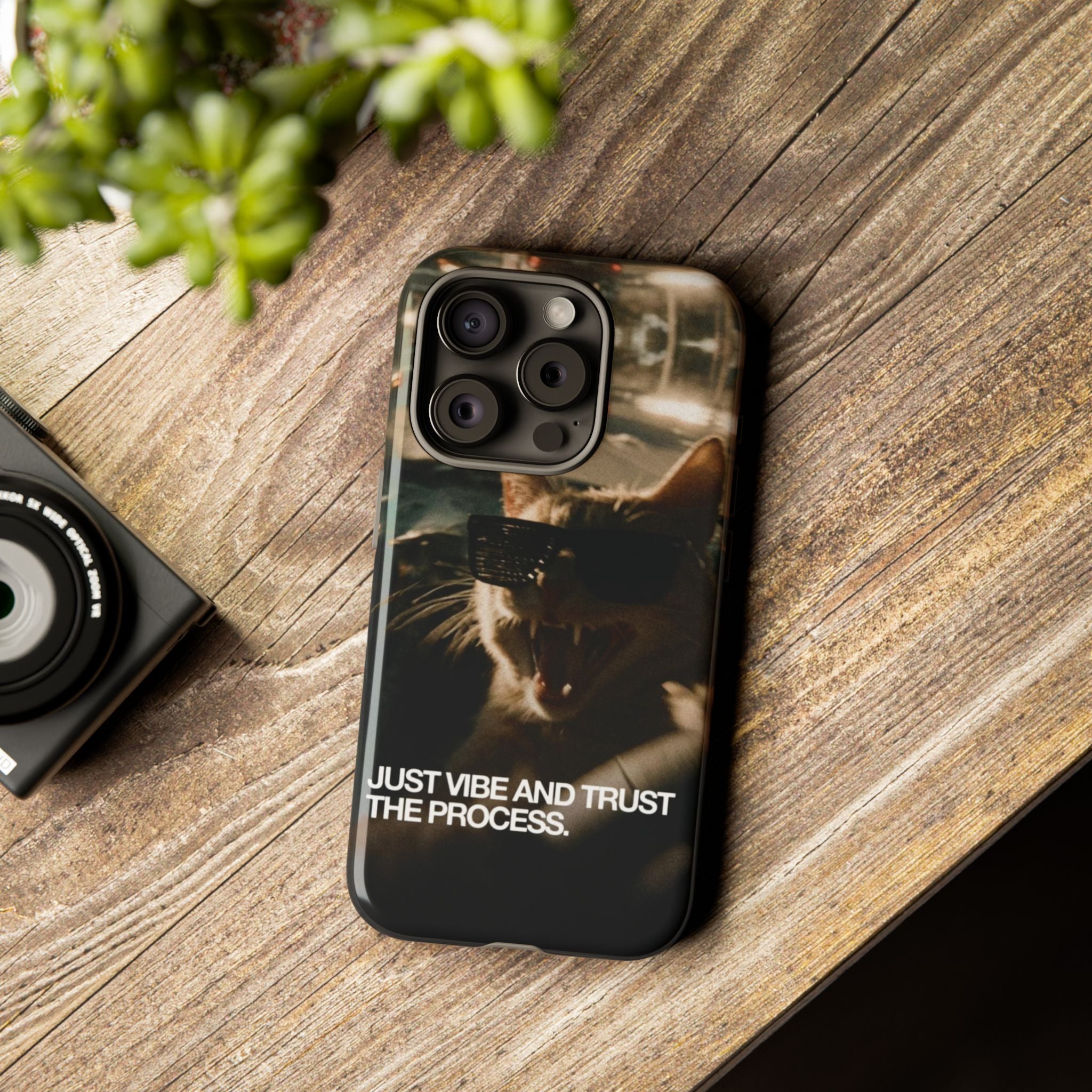 Just Vibe and Trust the Process Phone Case
