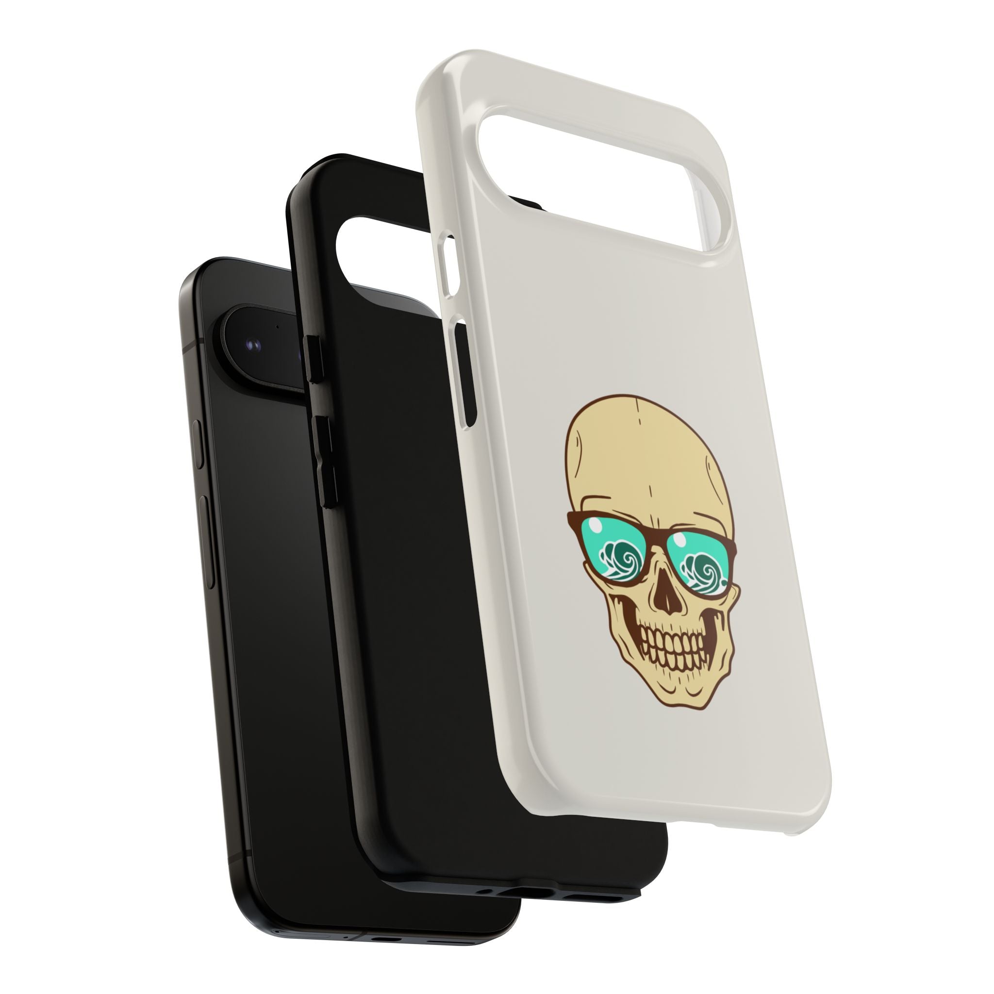 Skeleton Phone Case — Dark Aesthetic Gothic Design
