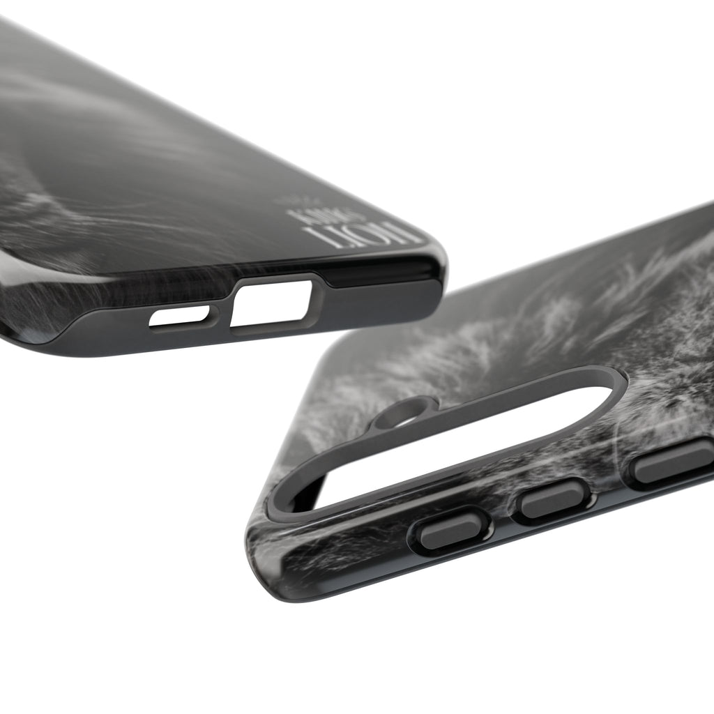 King Lion Phone Case — Majestic Wildlife Aesthetic Cover