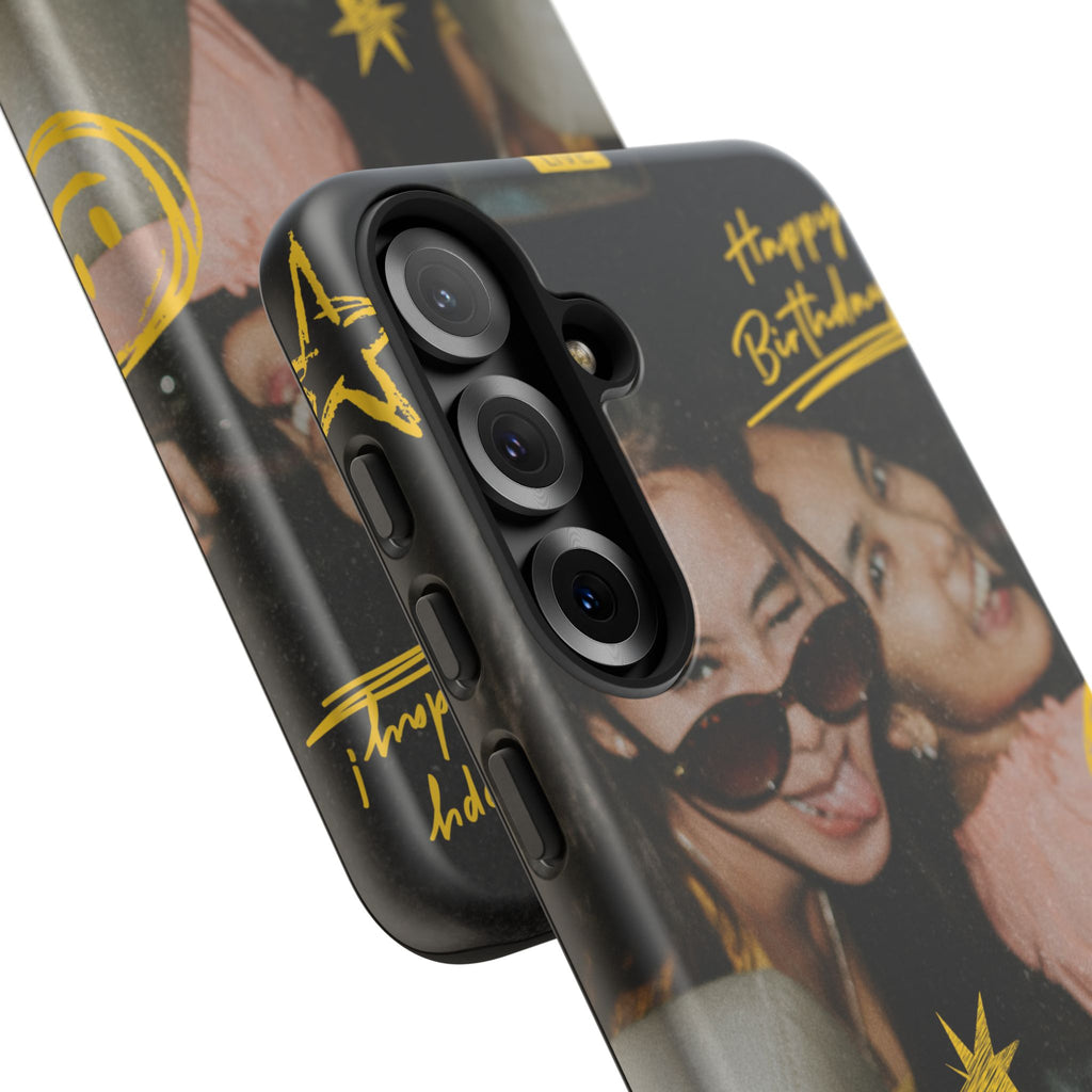 Happy Birthday Custom Photo Case