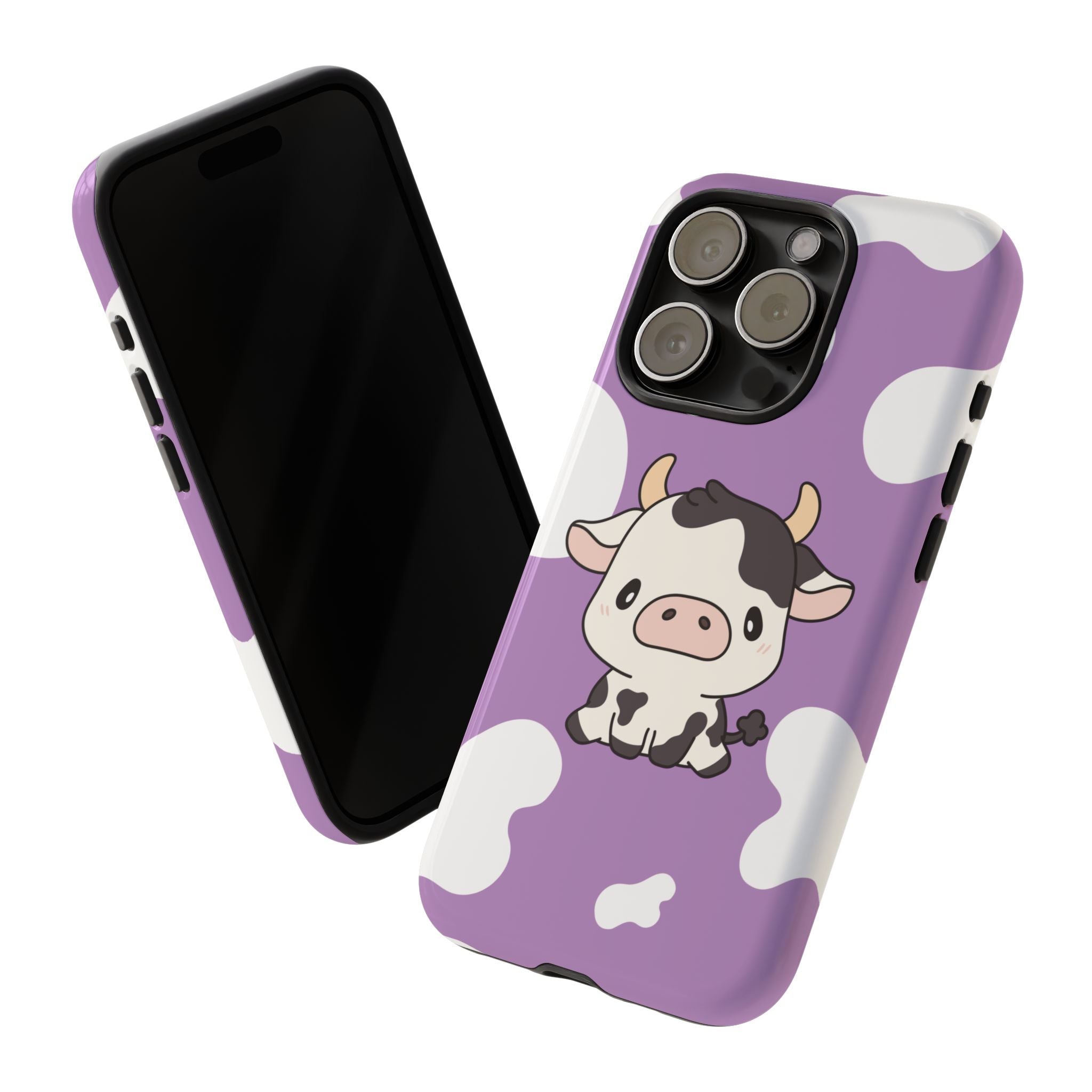 Lavender Moo-d Aesthetic Phone Case — Pastel Purple Design