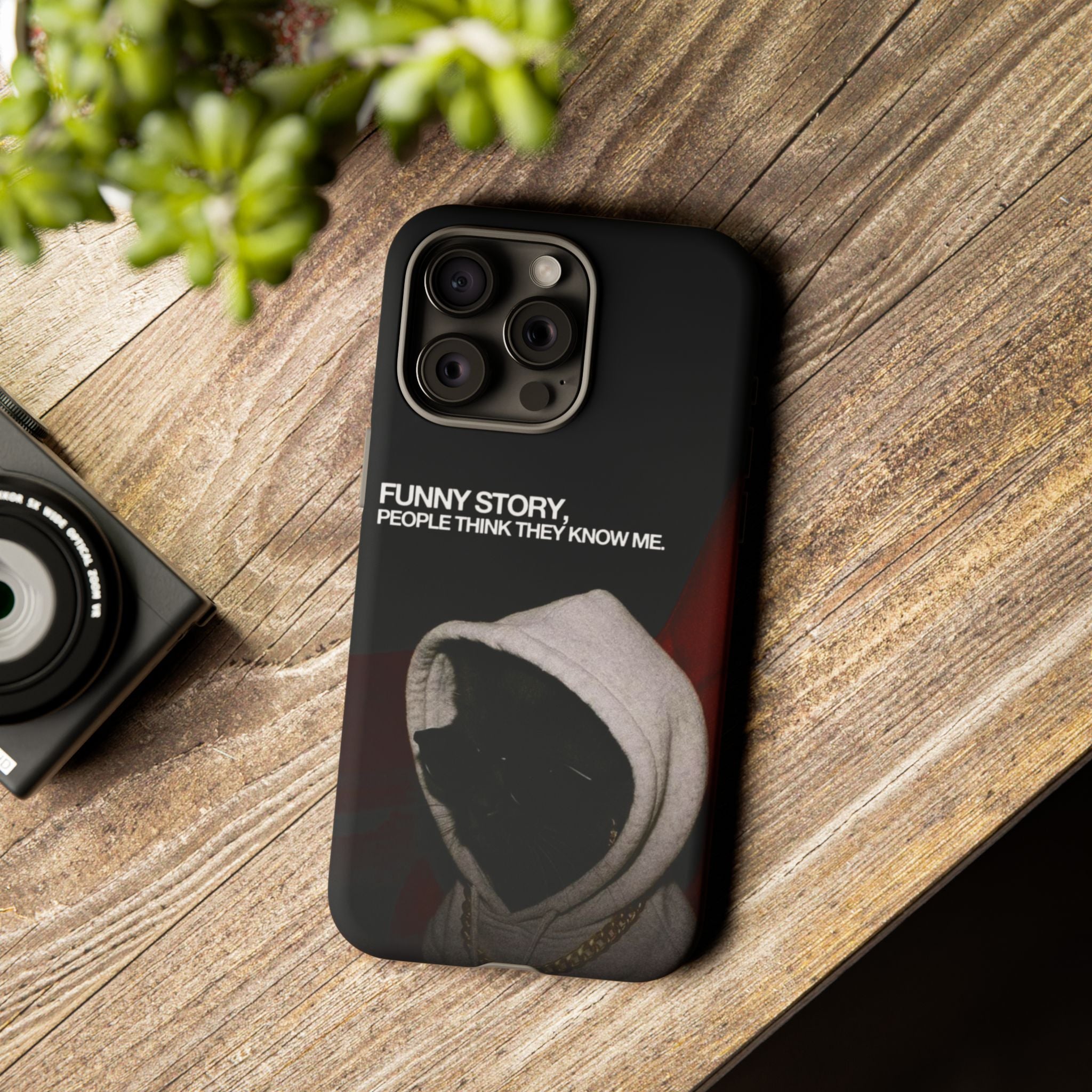 People Think They Know Me Phone Case