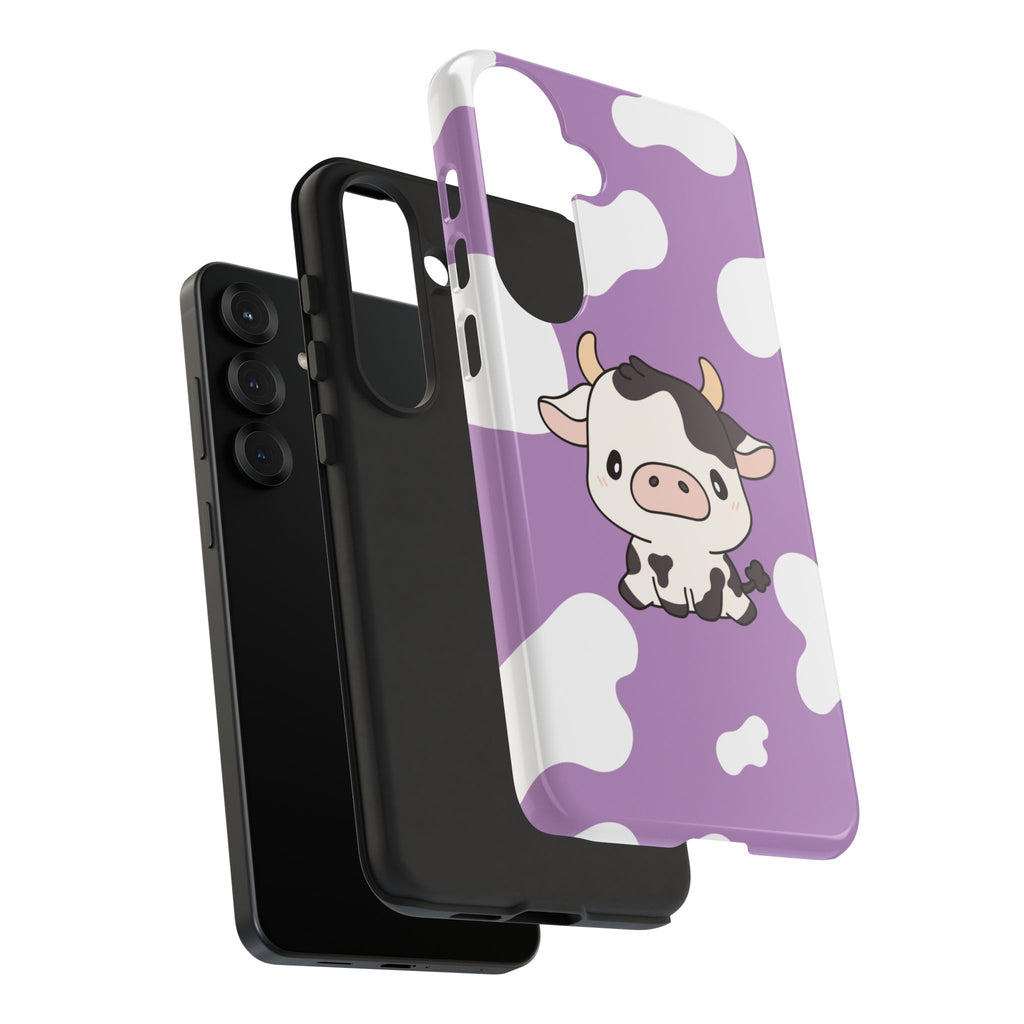 Lavender Moo-d Aesthetic Phone Case — Pastel Purple Design