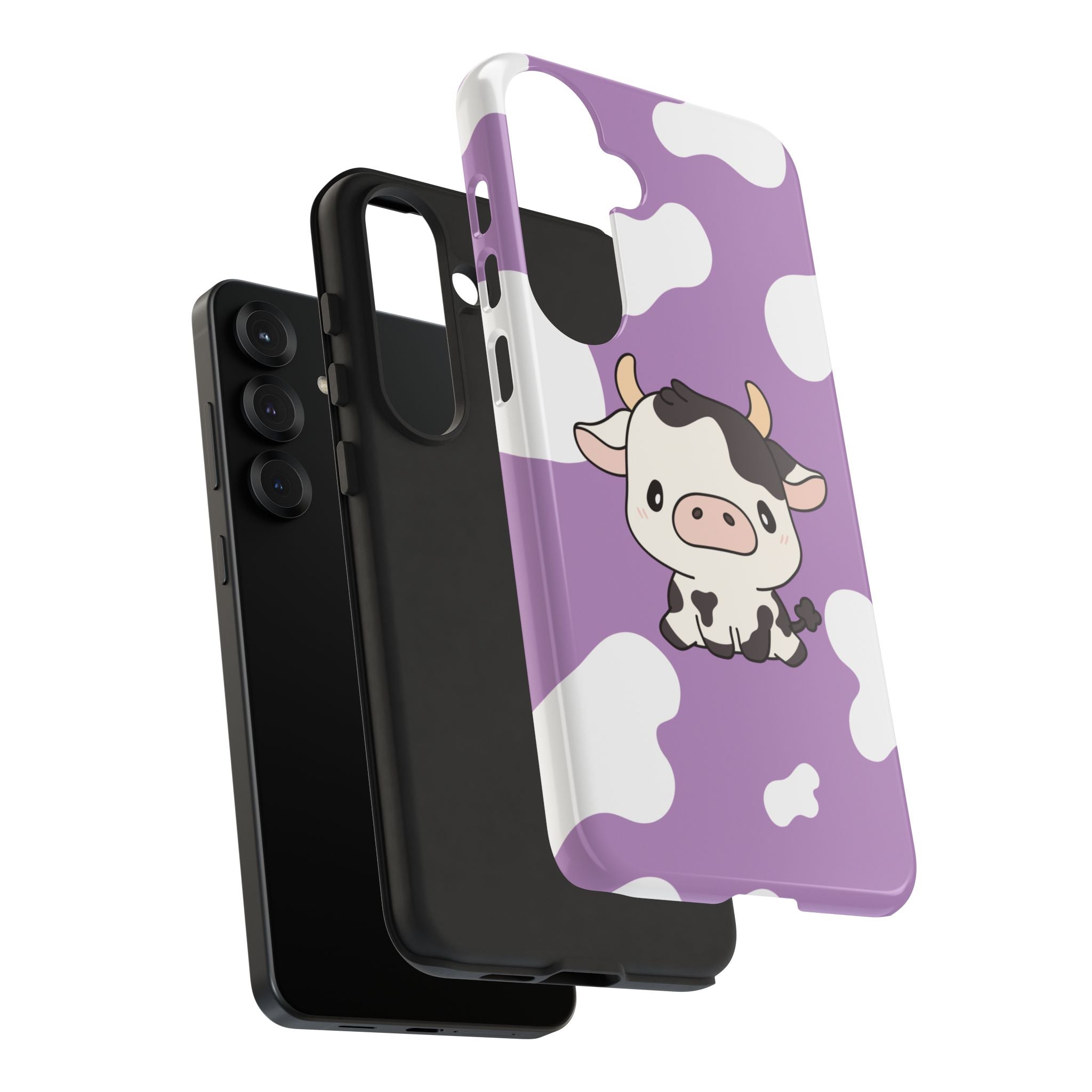 Lavender Moo-d Aesthetic Phone Case — Pastel Purple Design