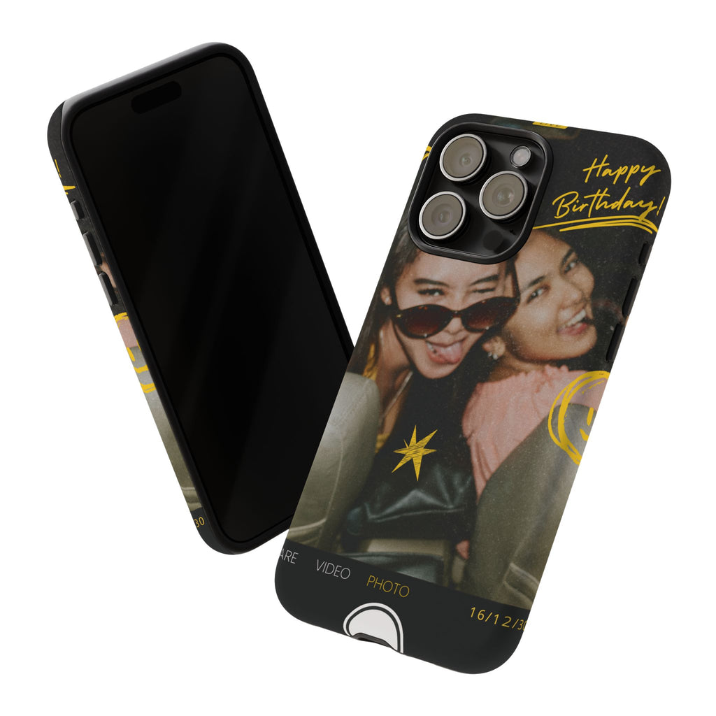 Happy Birthday Custom Photo Case