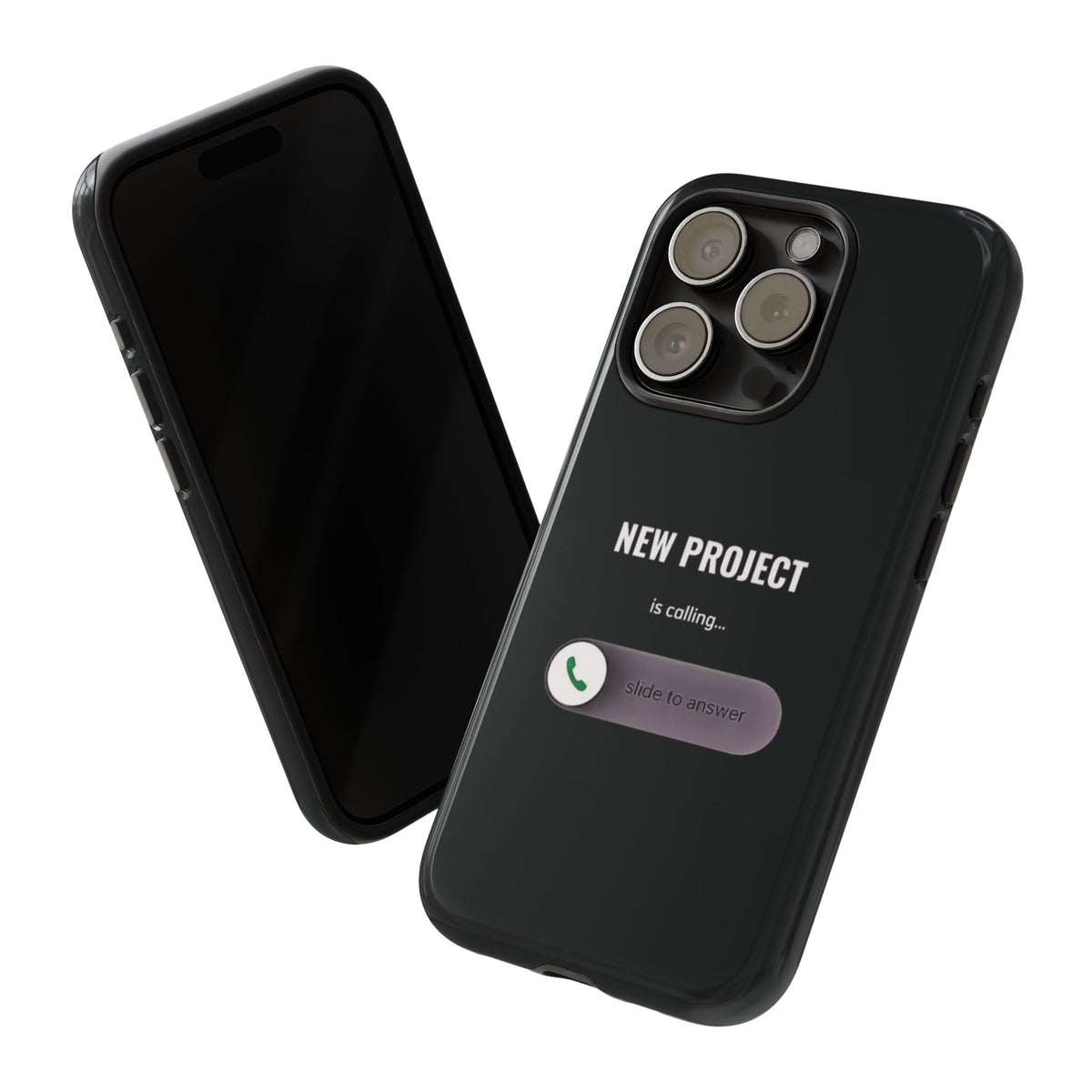 New Project Is Calling Phone Case — Entrepreneur Dark Bold